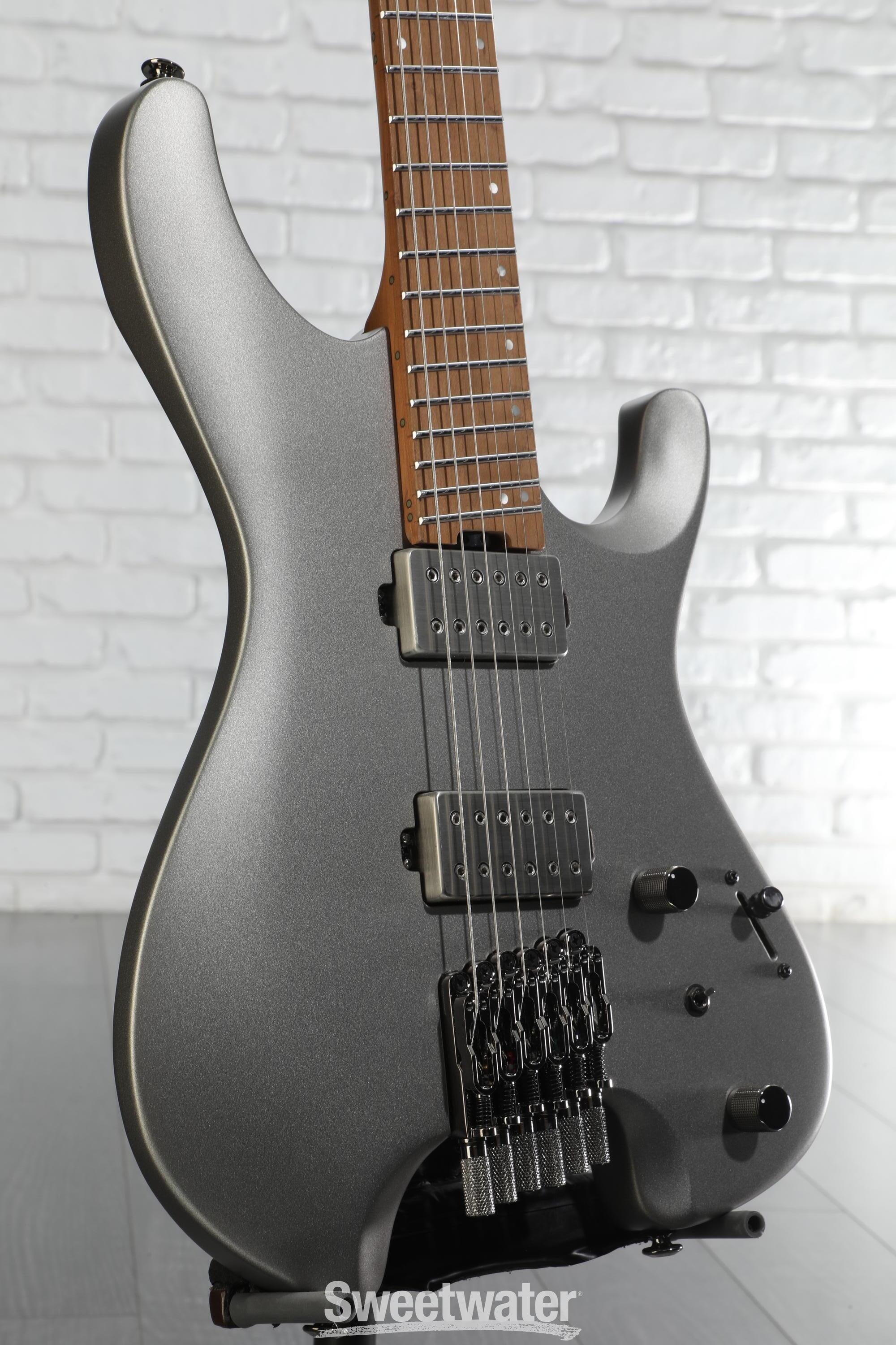 Ibanez QX52 Electric Guitar - Metallic Gray Matte | Sweetwater