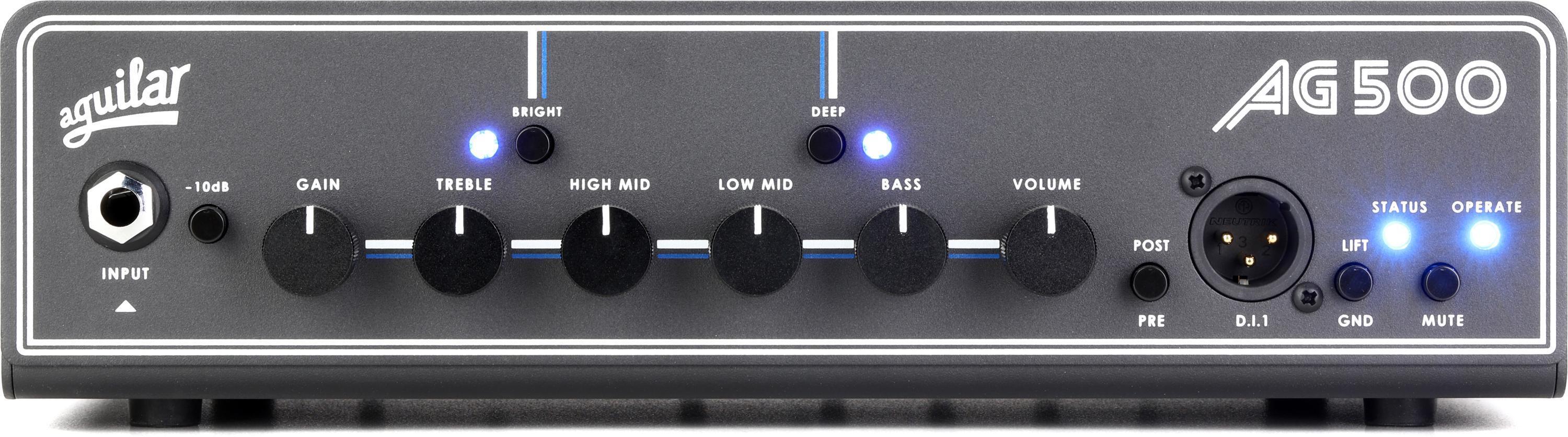 Aguilar AG500V2 Gen 2 500watt Bass Amplifier Head Sweetwater