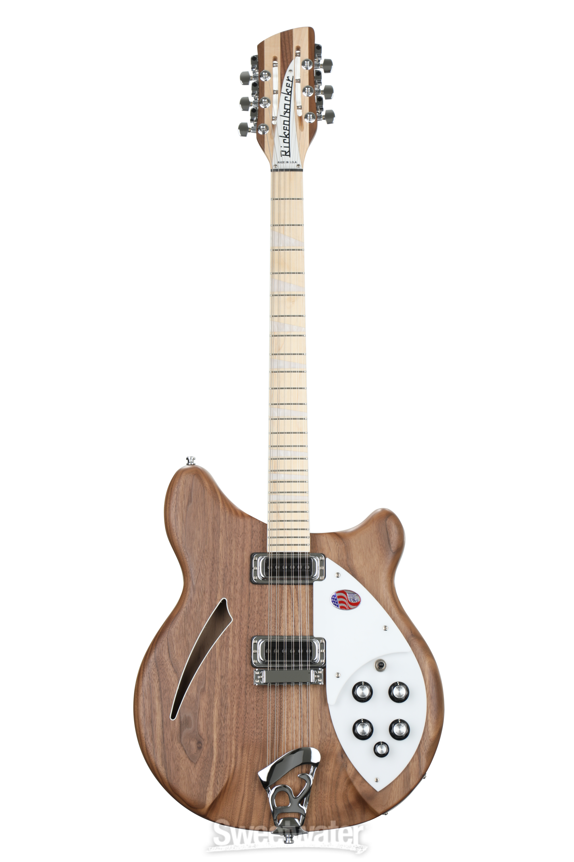 Rickenbacker 360タイプ　ナチュラルウッド Rickenbacker 360/12W 12-string Electric Guitar Walnut