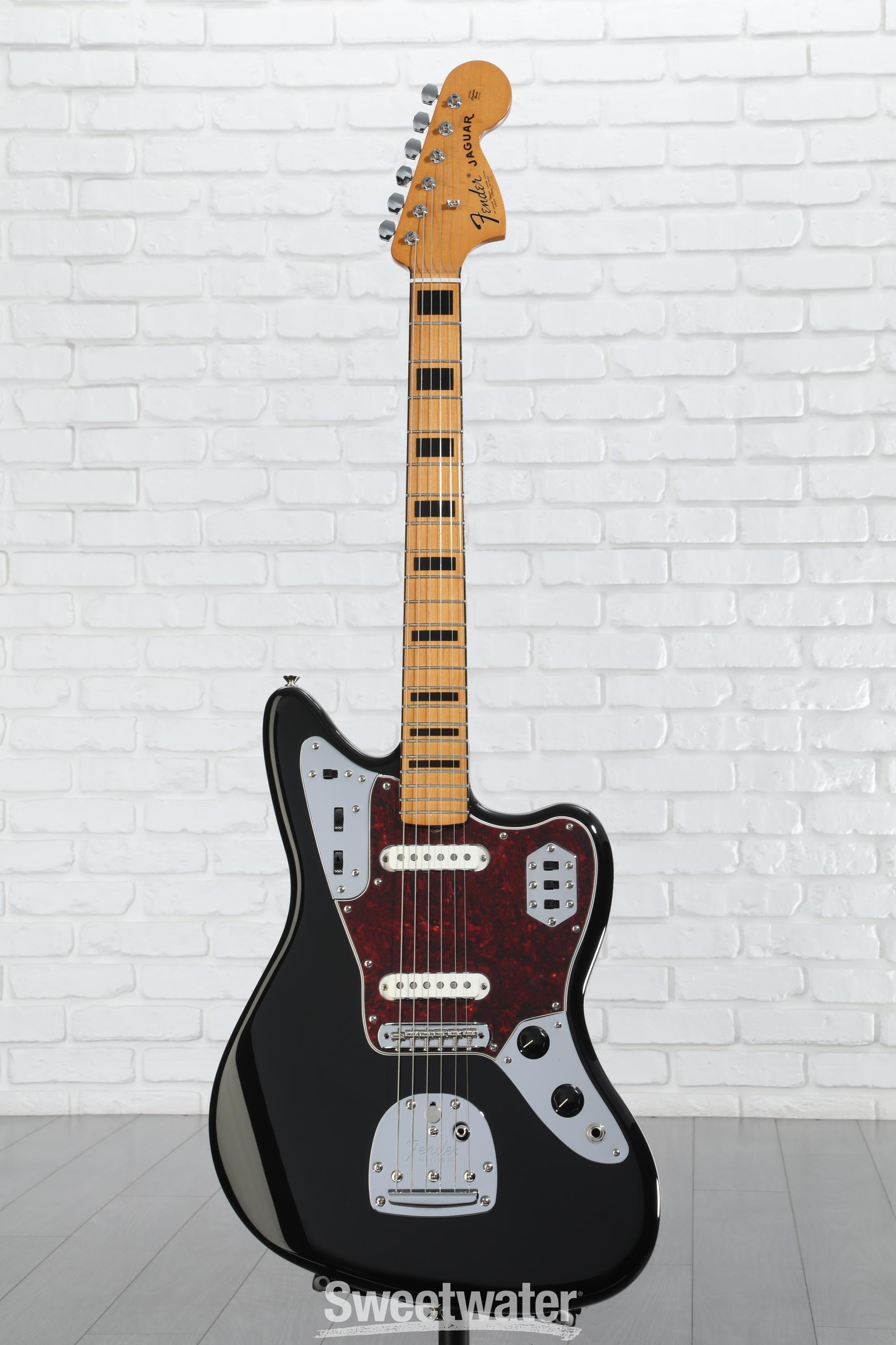 Fender Vintera II '70s Jaguar Electric Guitar - Black