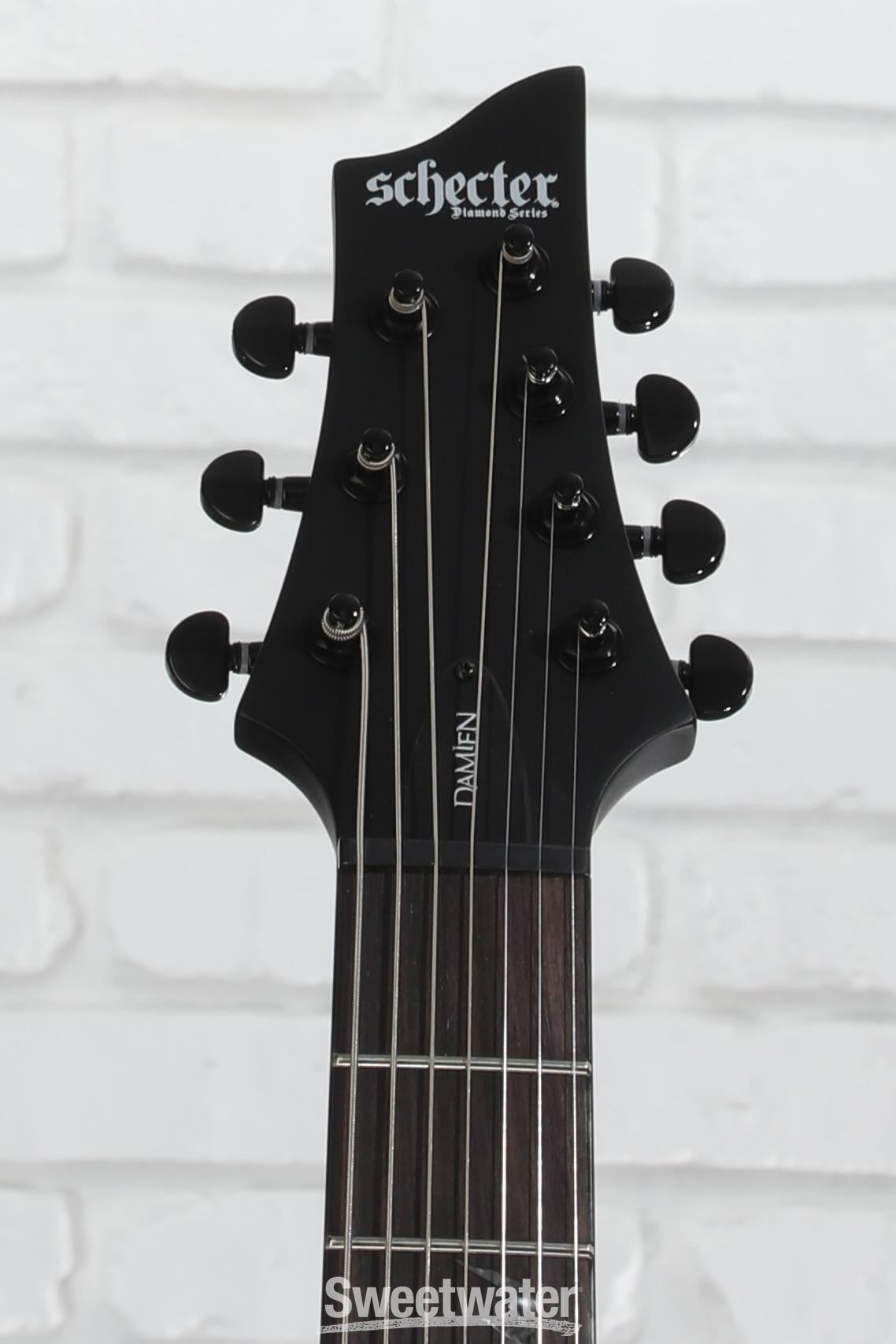【SCHECTER】 Damien 7 Satin Black 7弦エレキギター Schecter Guitar Research Damien-7 7-String Electric Guitar