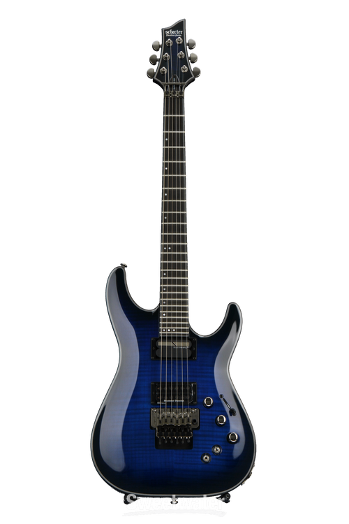Schecter Blackjack SLS C-1 with Floyd Rose - See Thru Blue