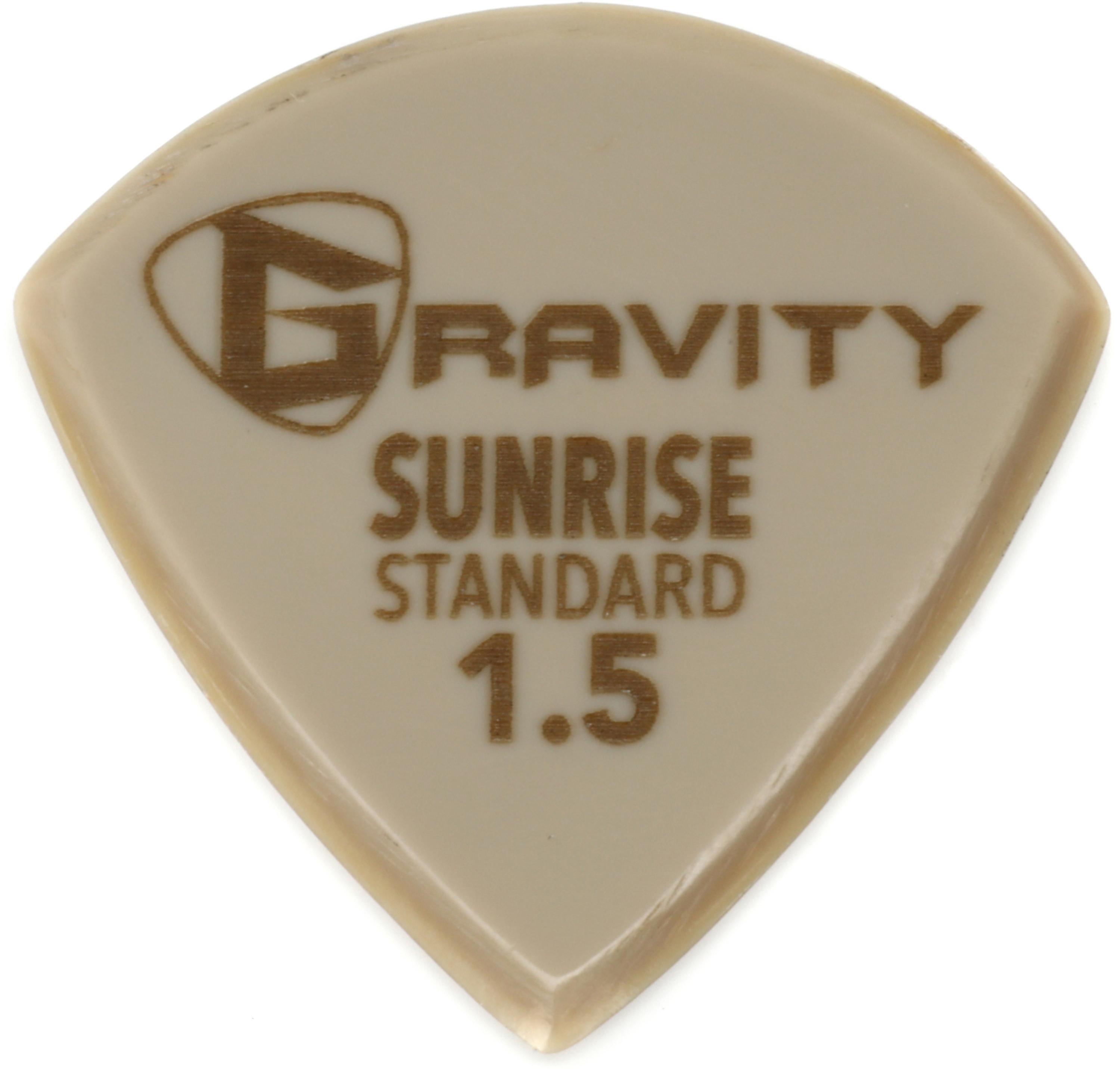 Photo of Gravity Picks Gold Sunrise - Standard Size, 1.5mm