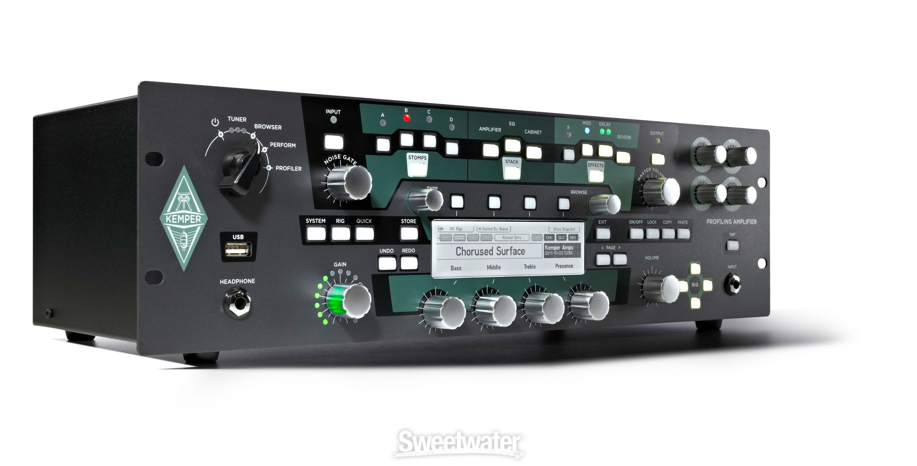 Kemper Profiler Power Rack + Profiler Remote - 600-watt Rackmount