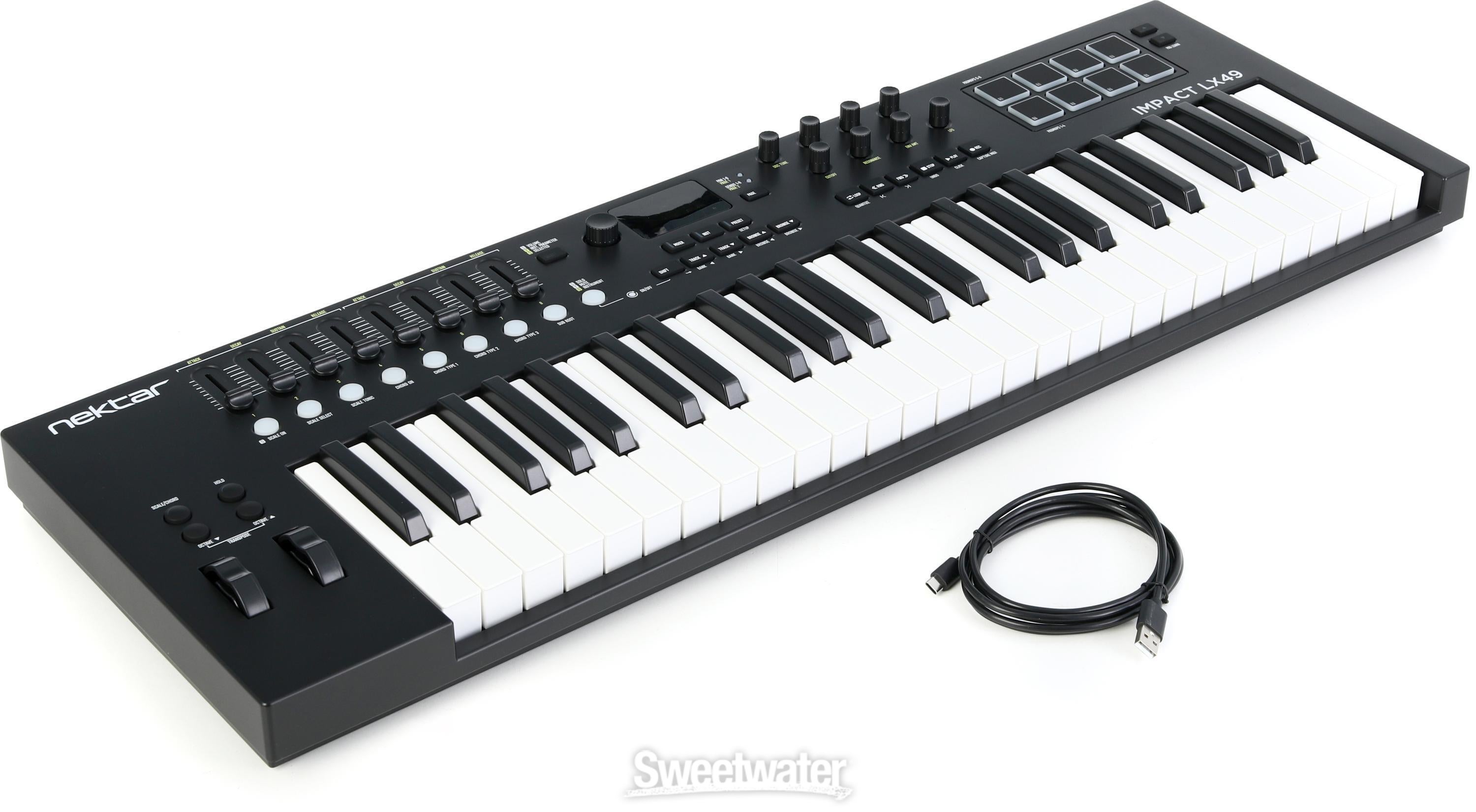 Nektar Impact LX49 mk3 MIDI Controller | Sweetwater