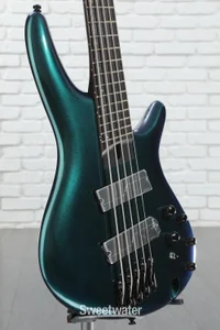 Ibanez Bass Workshop SRMS725 5-string Multi-scale Electric Bass Guitar - Blue Chameleon