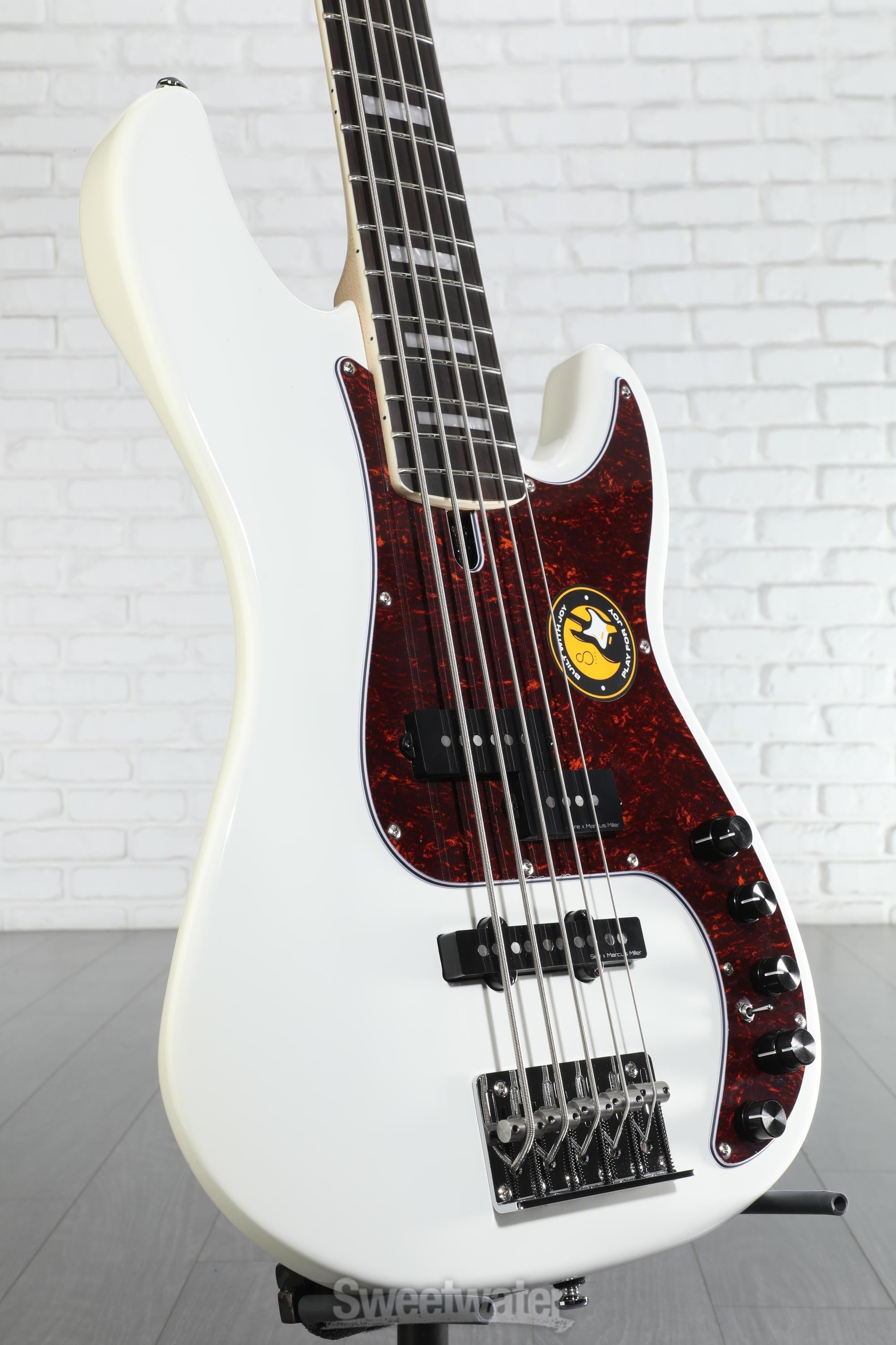 Sire Marcus Miller P7 Alder 5-string Bass Guitar - Antique White