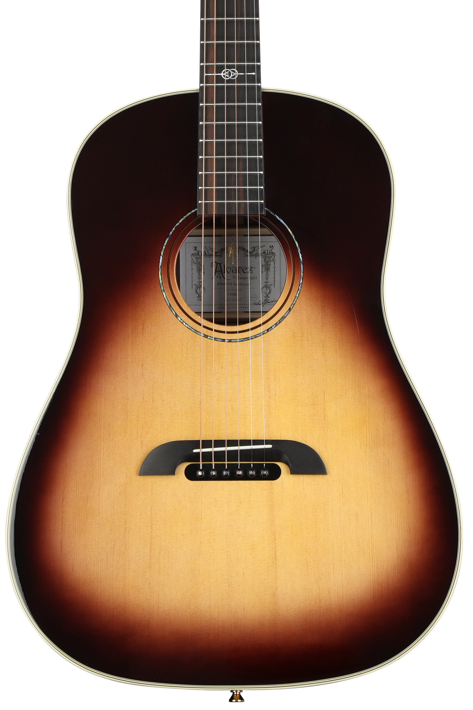 Alvarez Yairi DYMR70 Sunburst Masterworks Series Dreadnought
