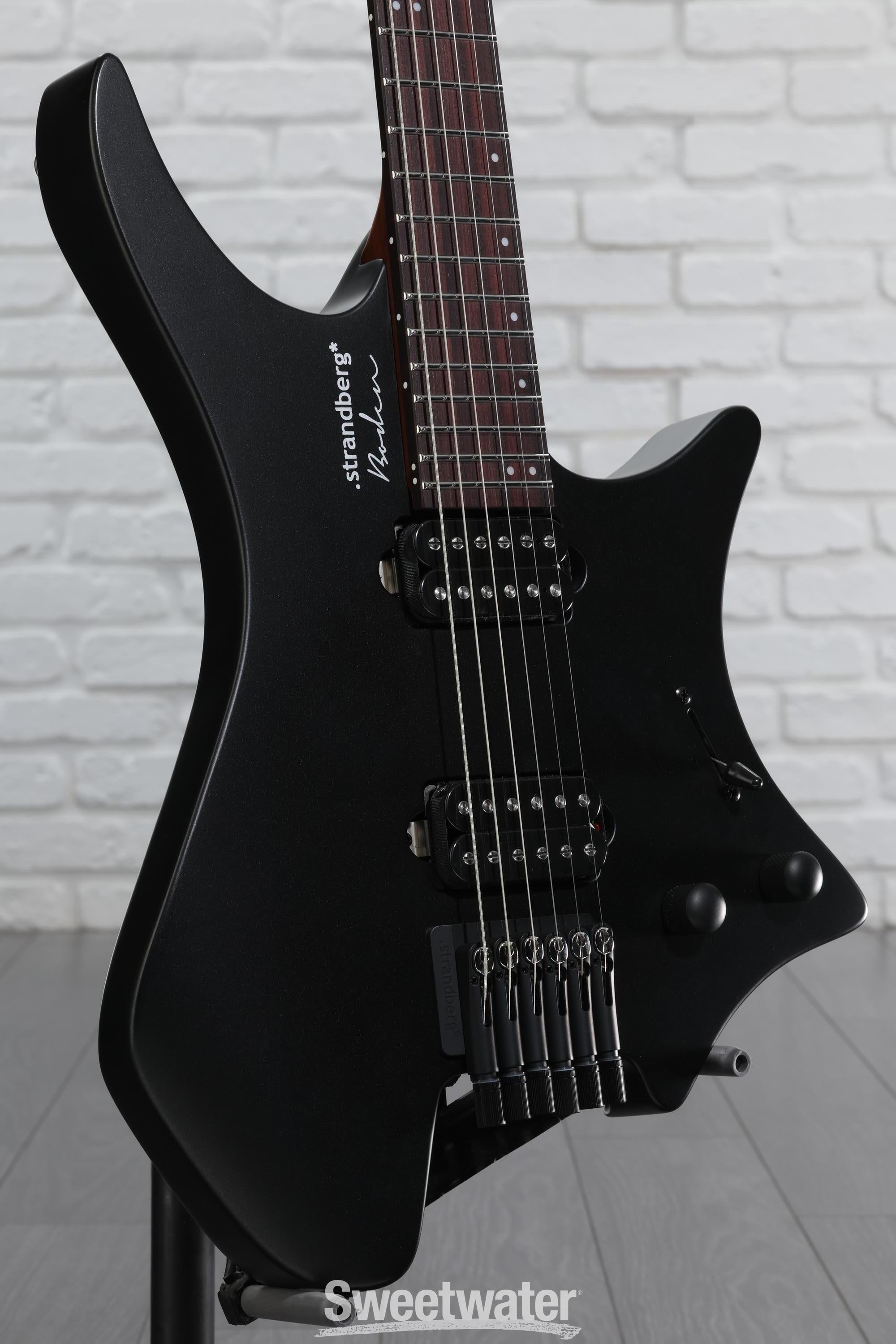 Strandberg Boden Essential 6 Electric Guitar - Black Granite