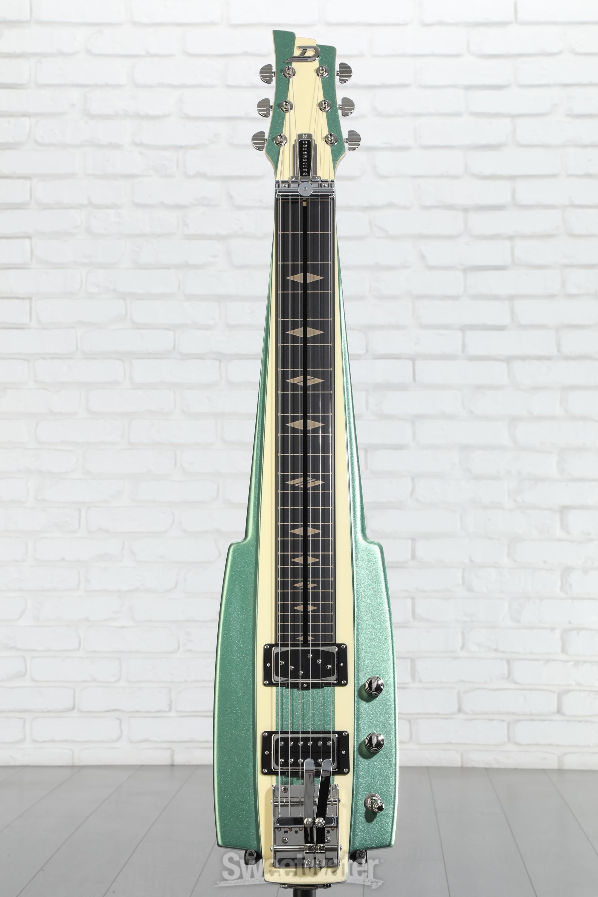 ボーダーレス オルサンクのパランティールfoil Duesenberg Fairytale Lapsteel - Catalina Harbor Green | Sweetwater