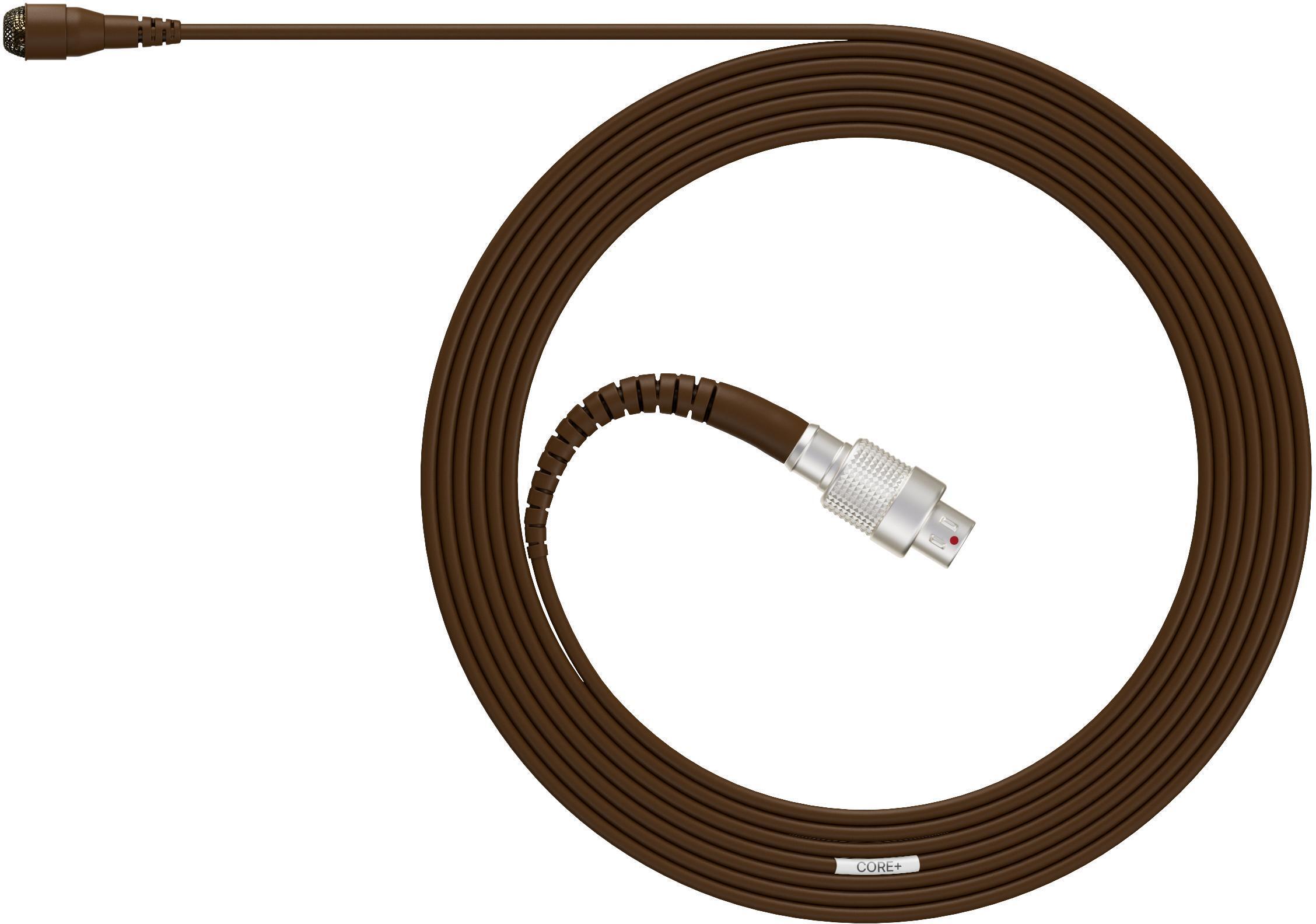 Photo of DPA 4061 CORE+ Omnidirectional Lavalier Microphone with LEMO Connector - Brown, Loud SPL
