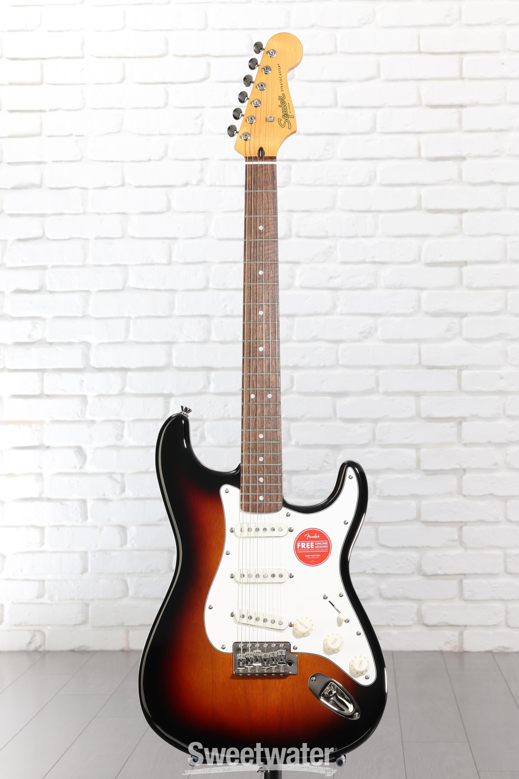 Squier Classic Vibe '60s Stratocaster - 3-Color Sunburst | Sweetwater