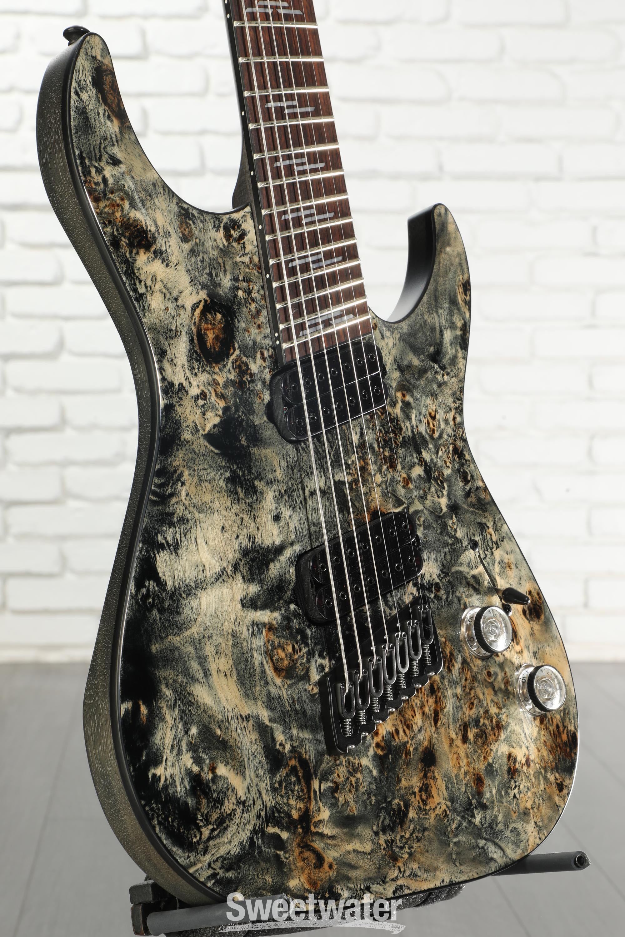 Photo of Schecter Omen Elite-7 Multiscale 7-string Electric Guitar - Charcoal