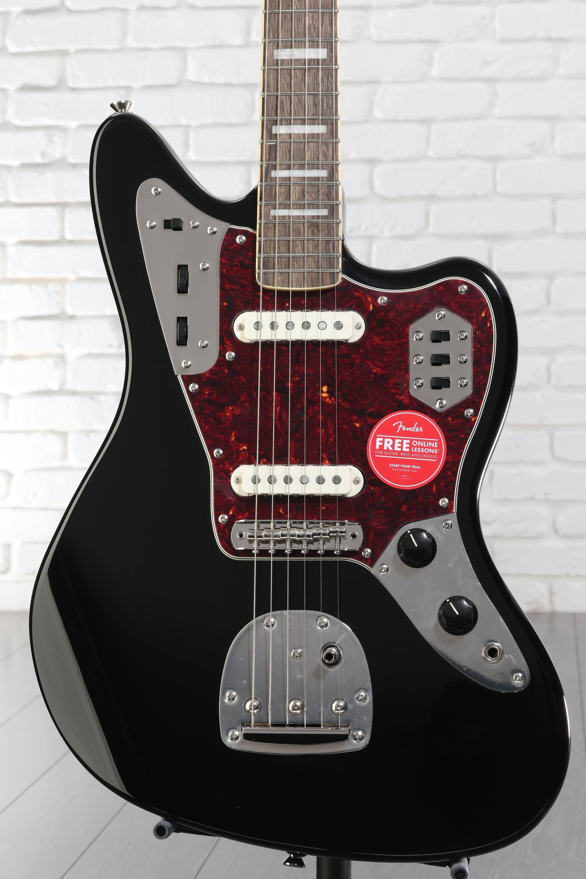 限定値下げ中！ Squier classic vibe '70s Jaguar Squier Classic Vibe '70s Jaguar - Black | Sweetwater