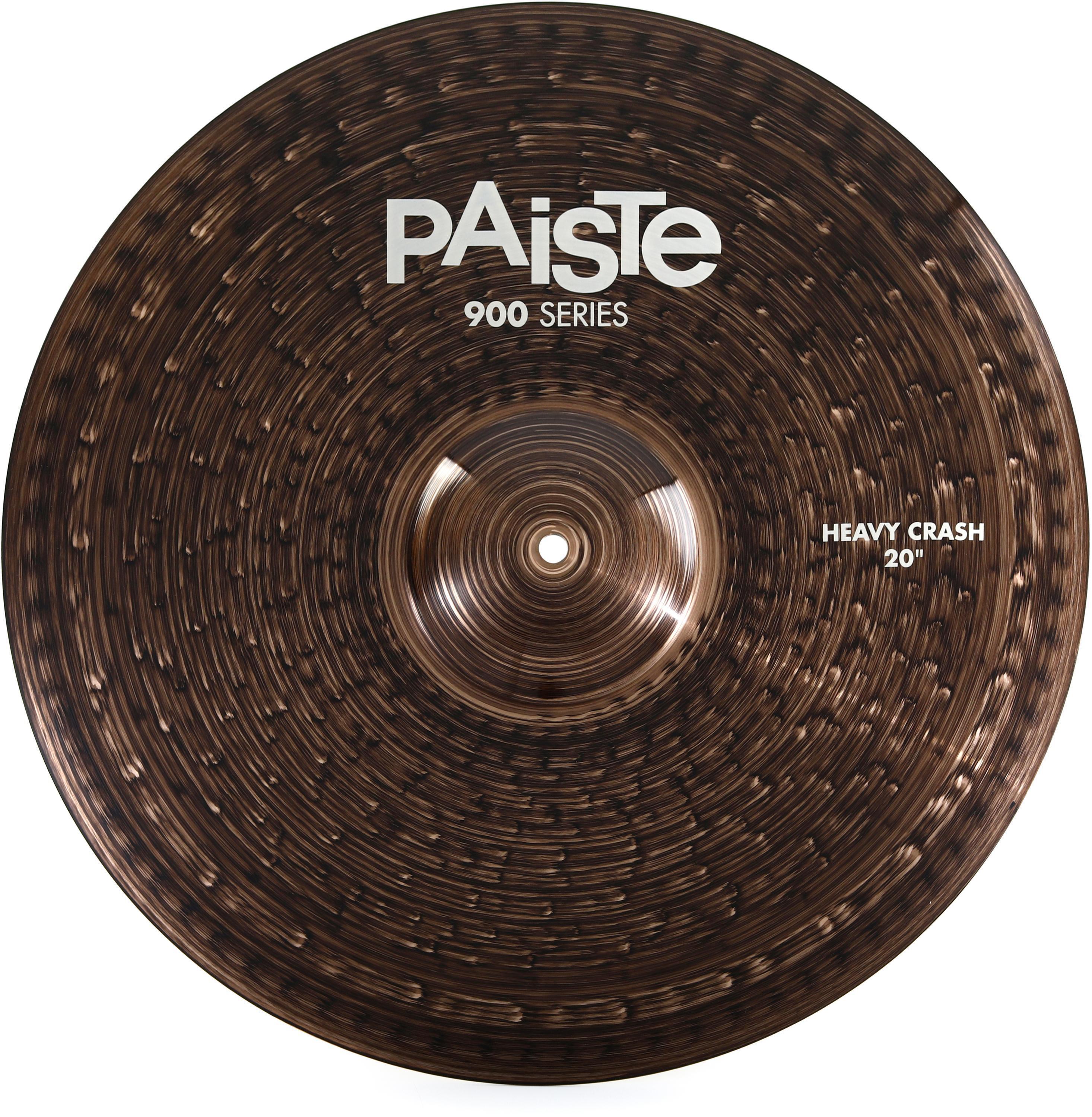 Paiste 20 inch 900 Series Heavy Crash Cymbal | Sweetwater