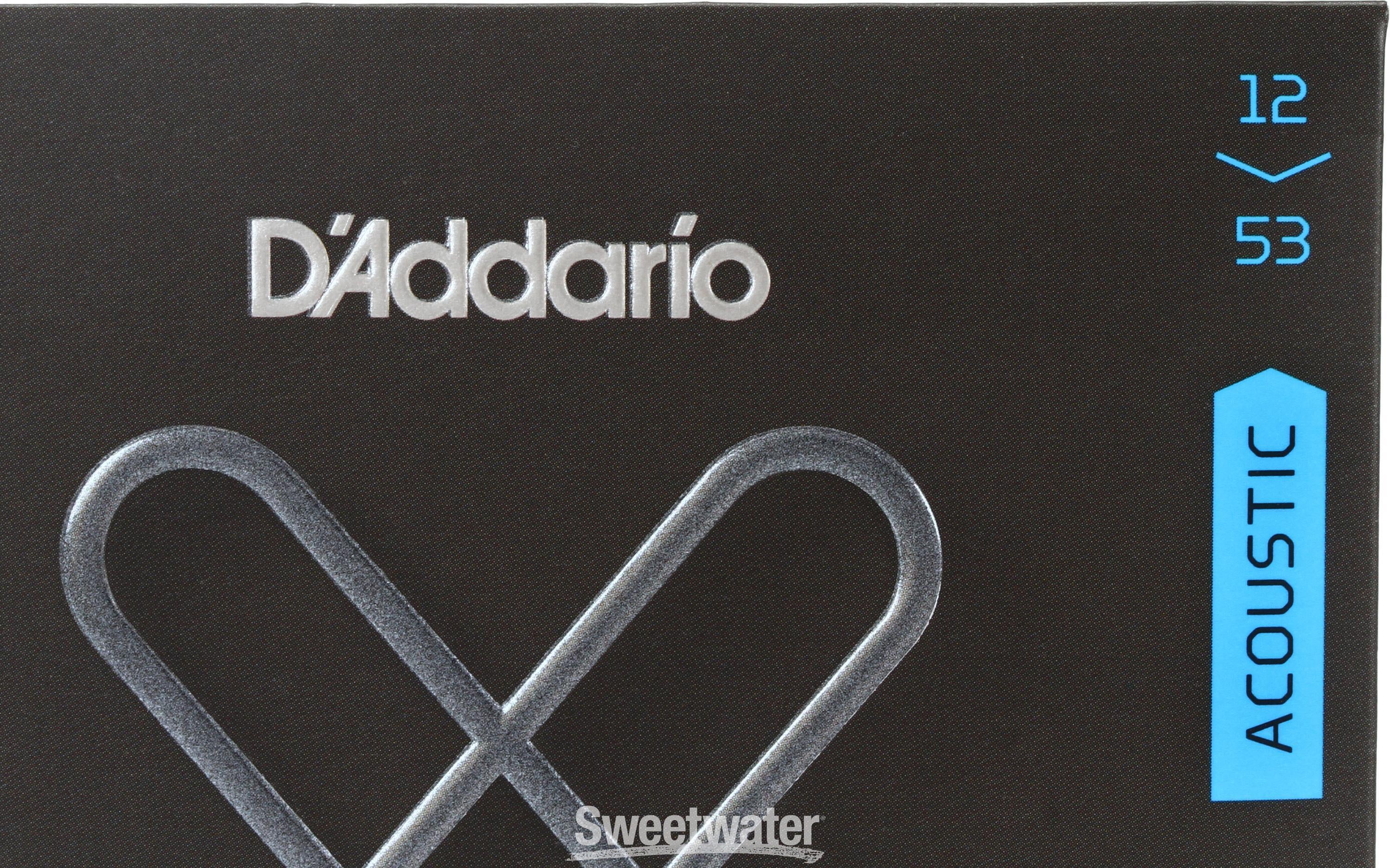 D'Addario XTABR1253 XT 80/20 Bronze Coated Coated Acoustic