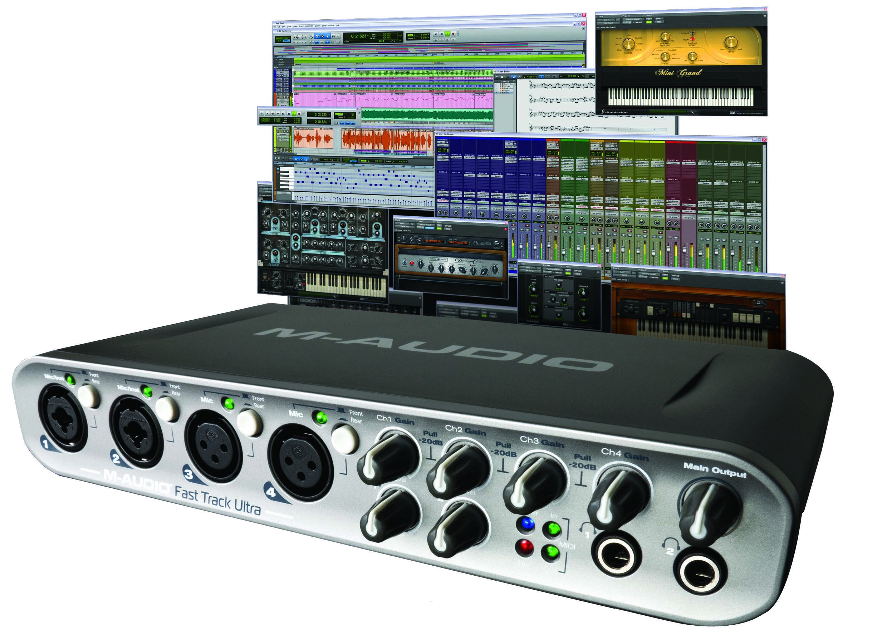 M-Audio Pro Tools MP + Fast Track Ultra