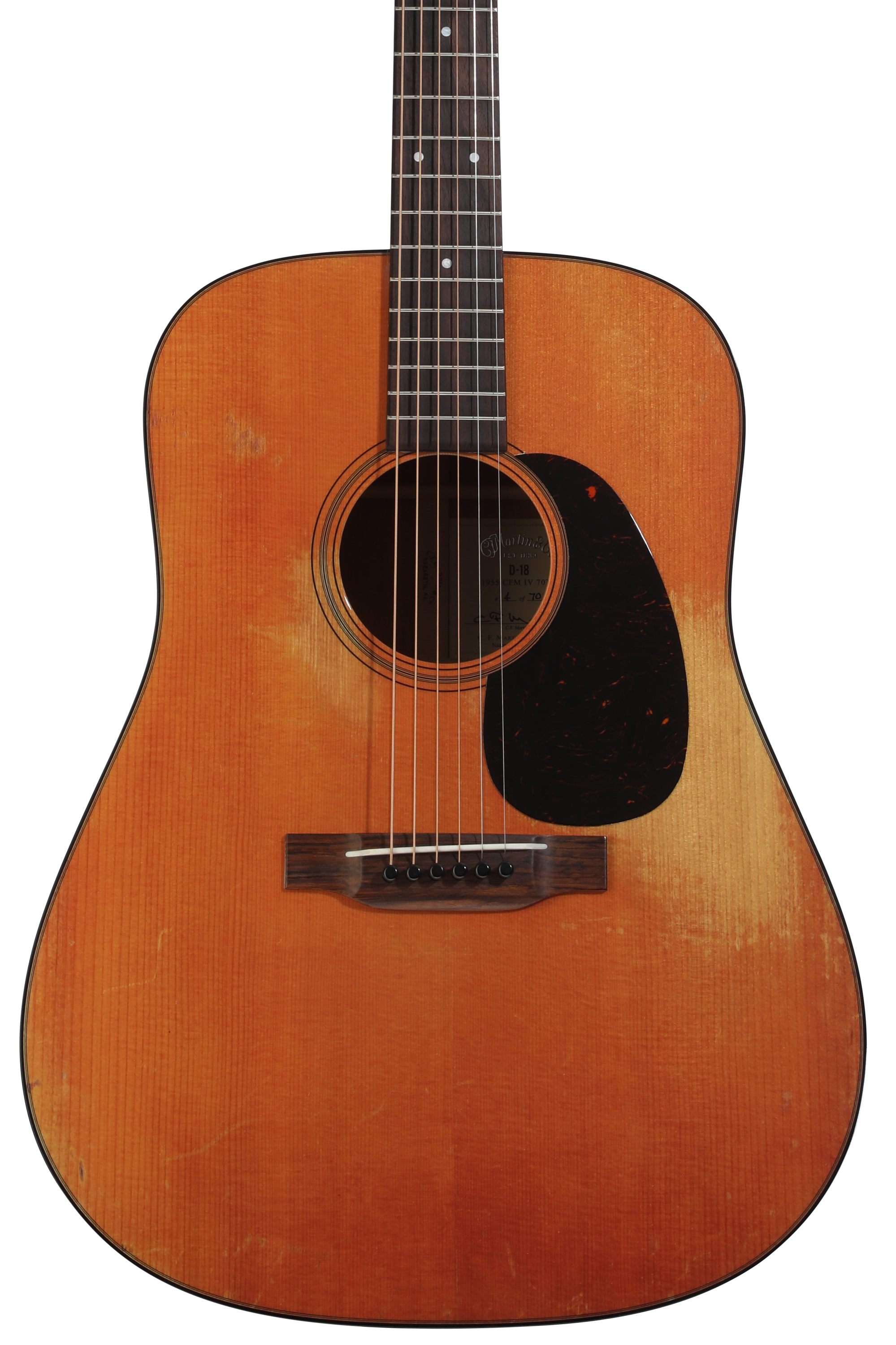 Martin D-18 1955 CFM IV 70TH Acoustic Guitar - Aged Natural