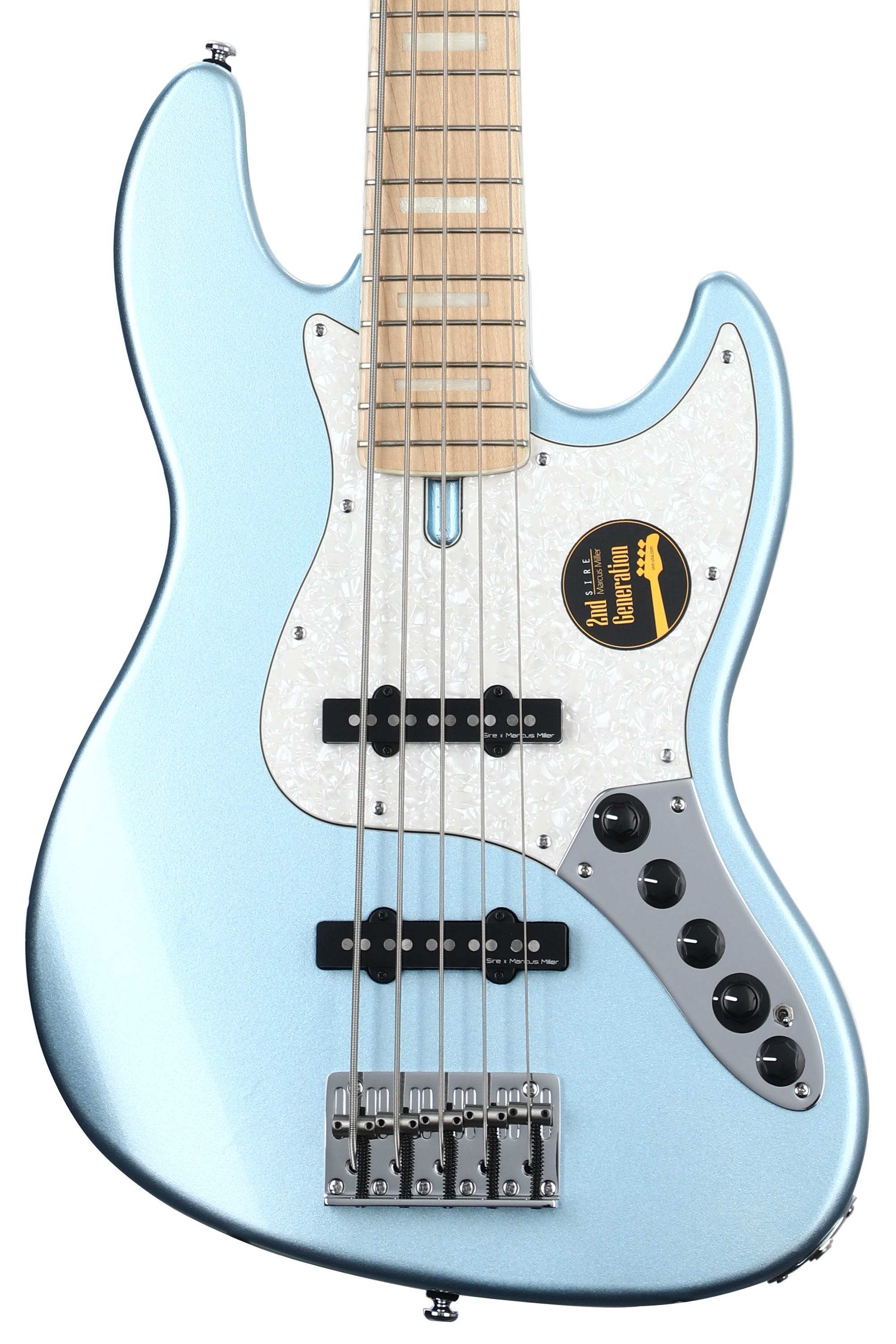SIRE Marcus Miller V7 ASH jazz bass 5弦 Sire Marcus Miller V7 Vintage Swamp Ash 5-string Bass Guitar