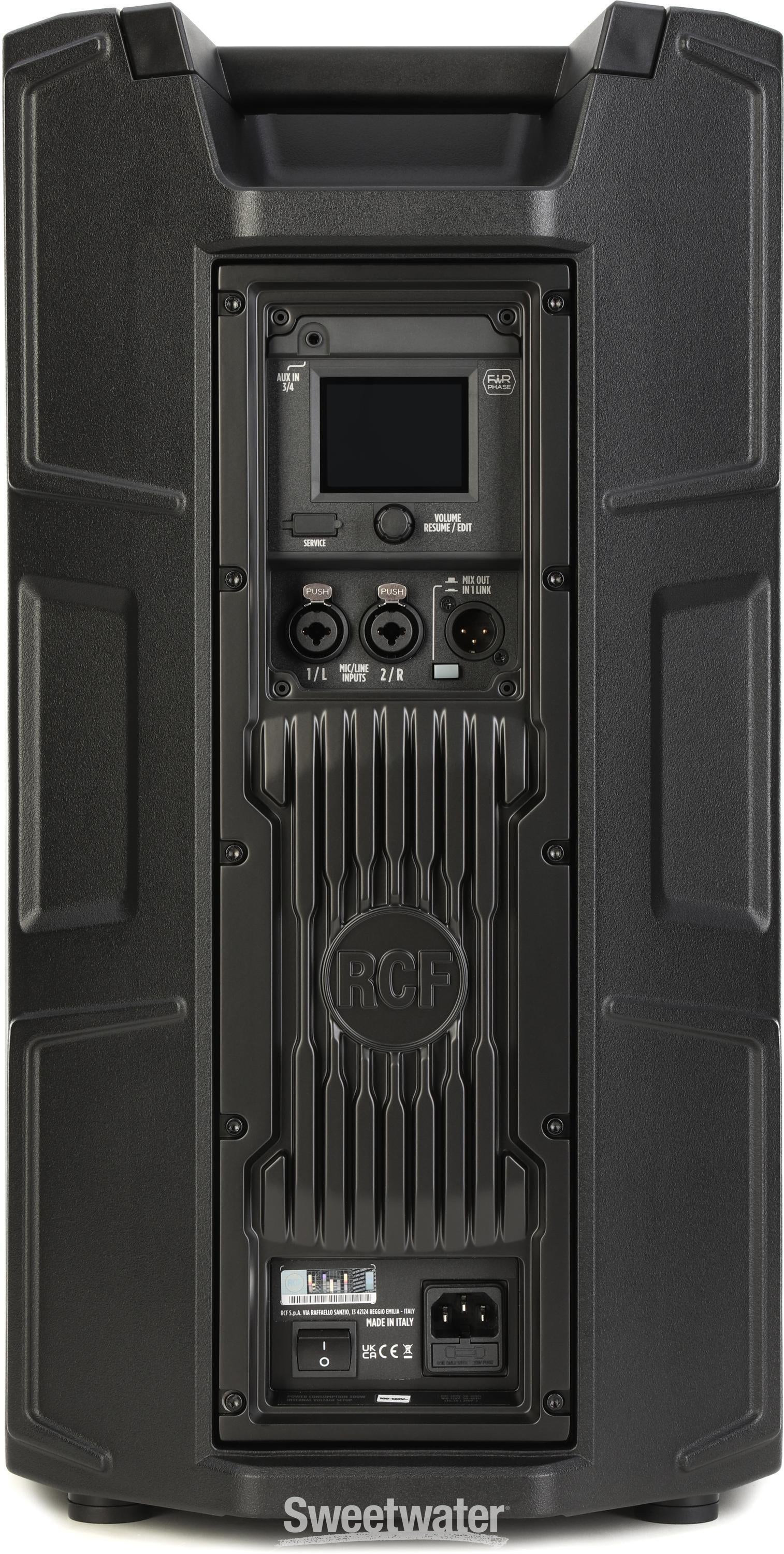 RCF ART 910-AX 2100W 10-inch Powered Speaker with Bluetooth