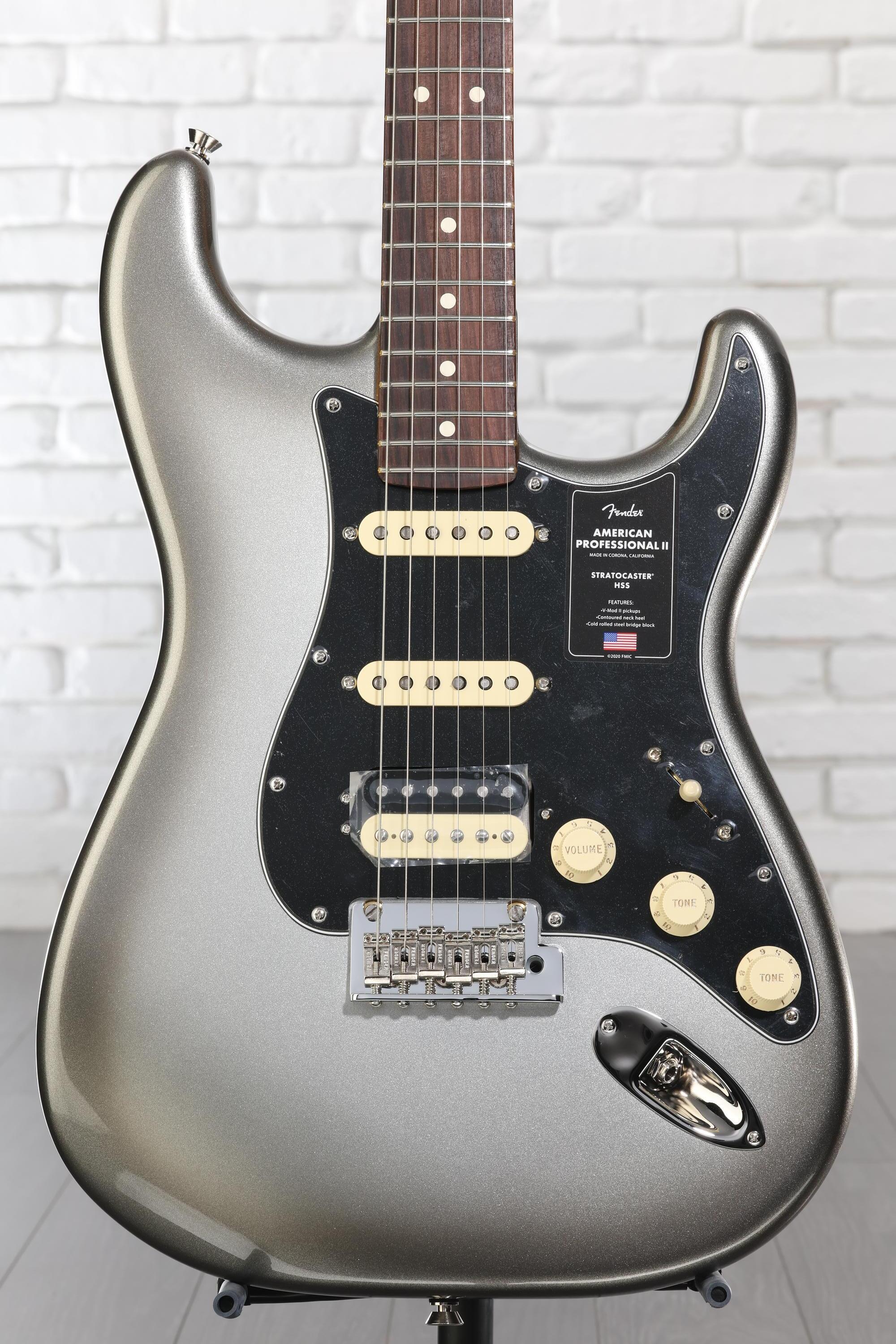 Fender American Professional II Stratocaster HSS - Mercury with