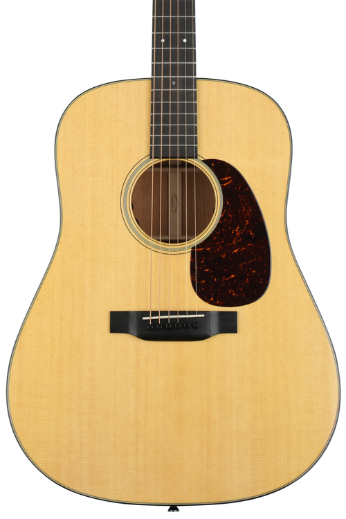 ギター Martin D-18e standard Martin D-18E Acoustic-Electric Guitar - Natural | Sweetwater