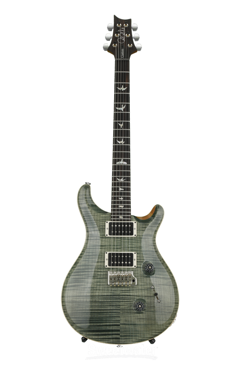 PRS Custom 24 - Trampas Green with Pattern Regular Neck | Sweetwater