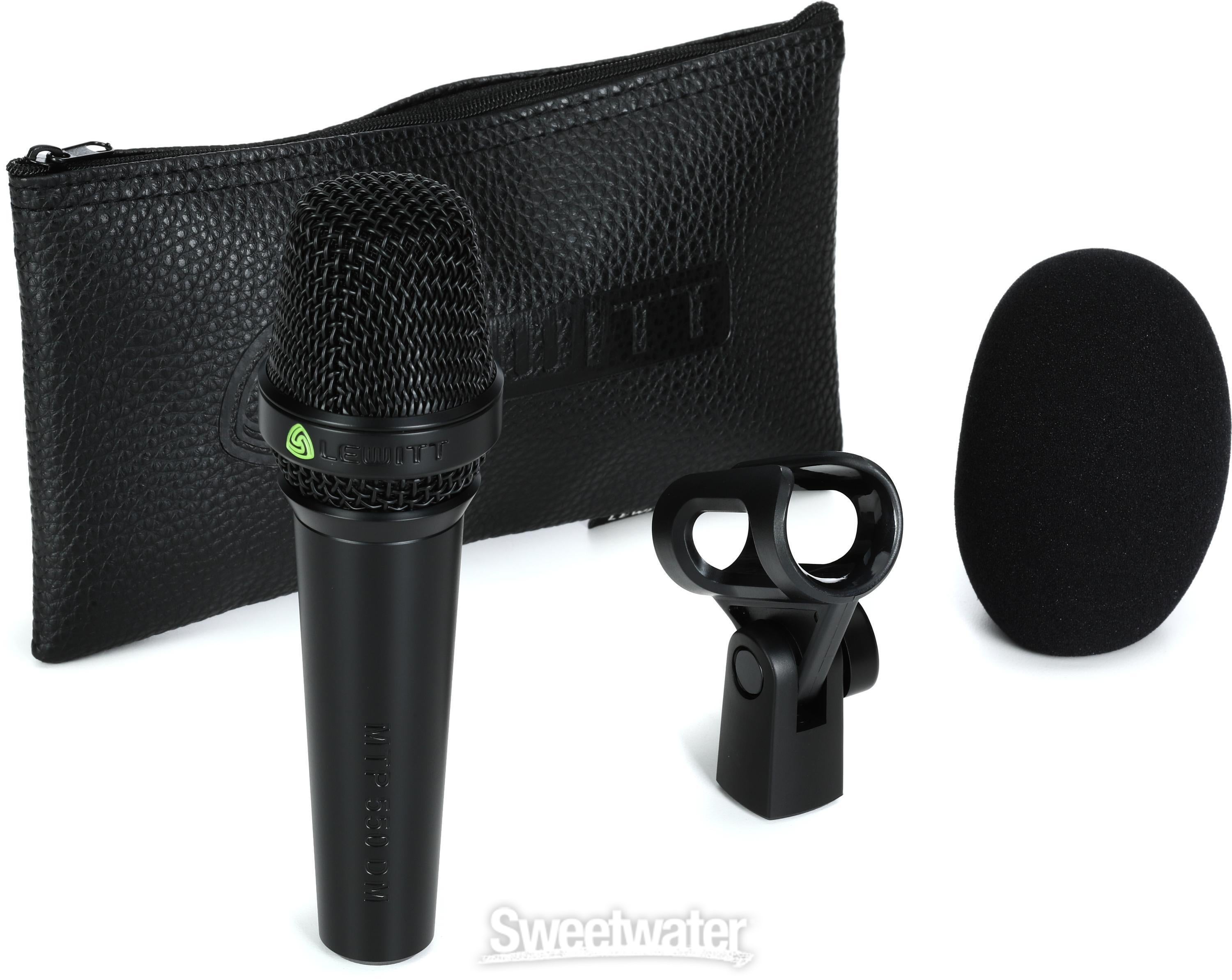 LEWITT MTP 550 DM ダイナミックマイク Amazon | LEWITT ルーイット MTP 550 DM ハンドヘルド