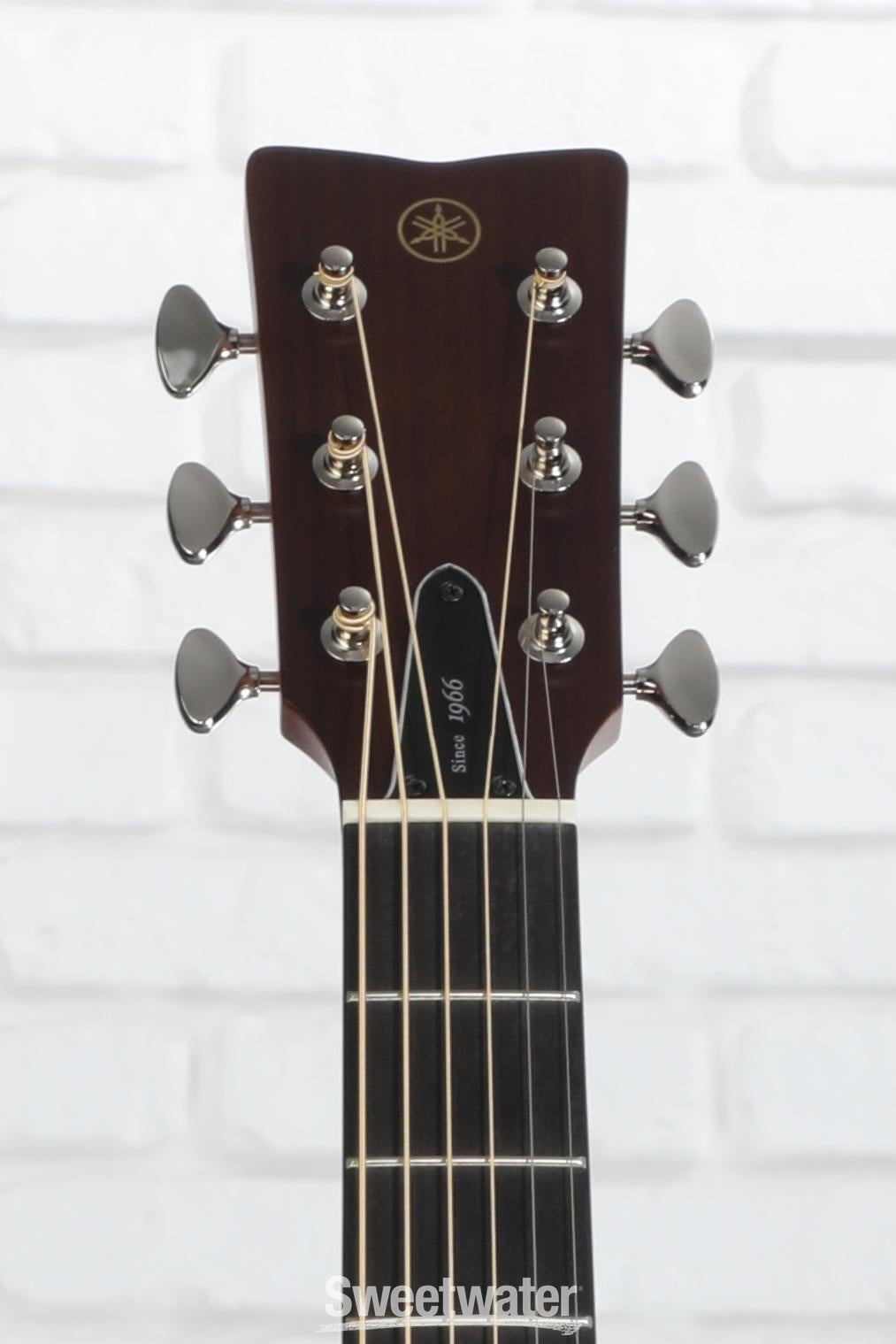 Yamaha FG5 Red Label Acoustic Guitar - Natural | Sweetwater