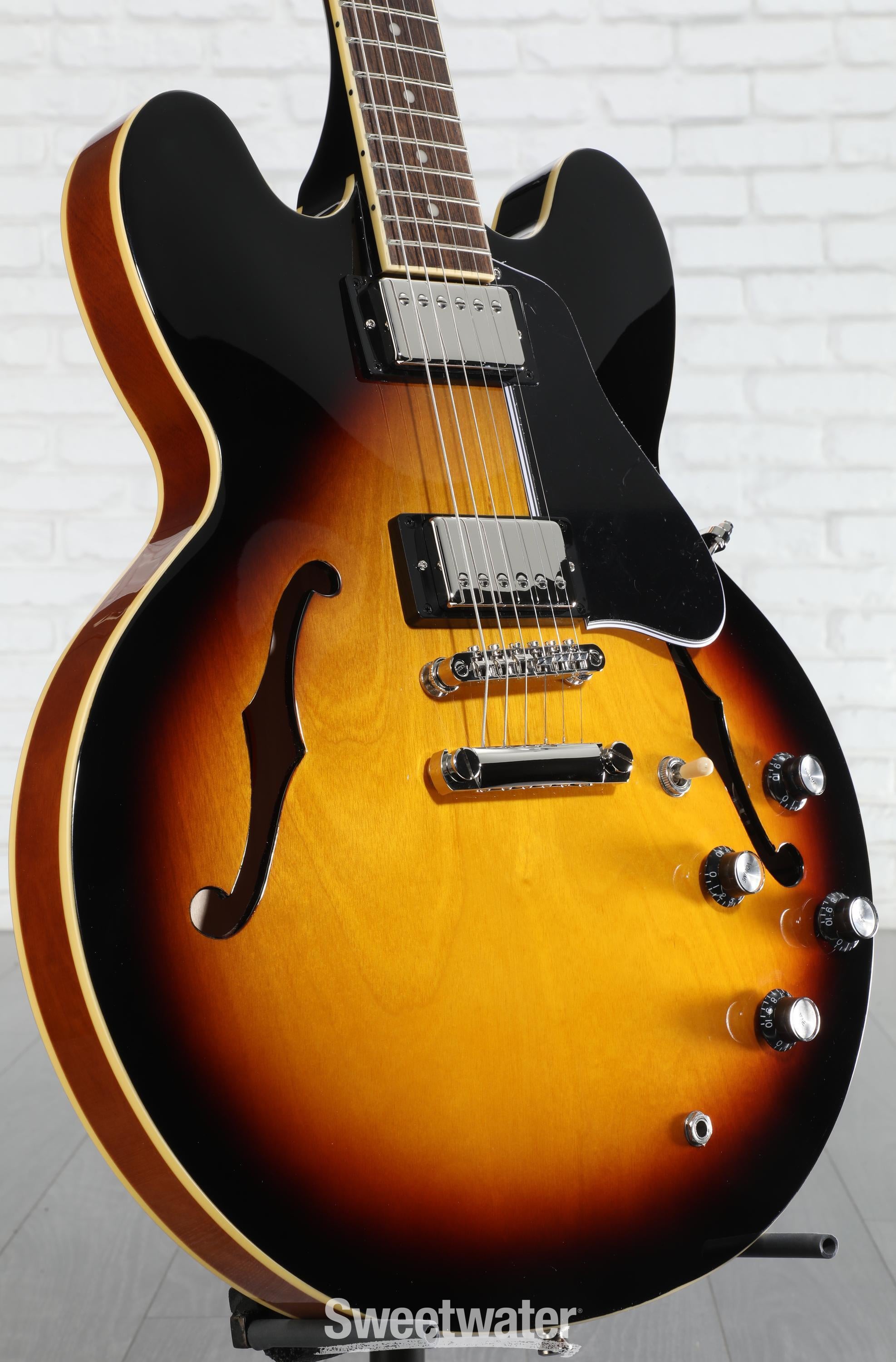 Epiphone ES-335 サンバースト Epiphone ES-335 Semi-hollowbody Electric Guitar - Vintage Sunburst