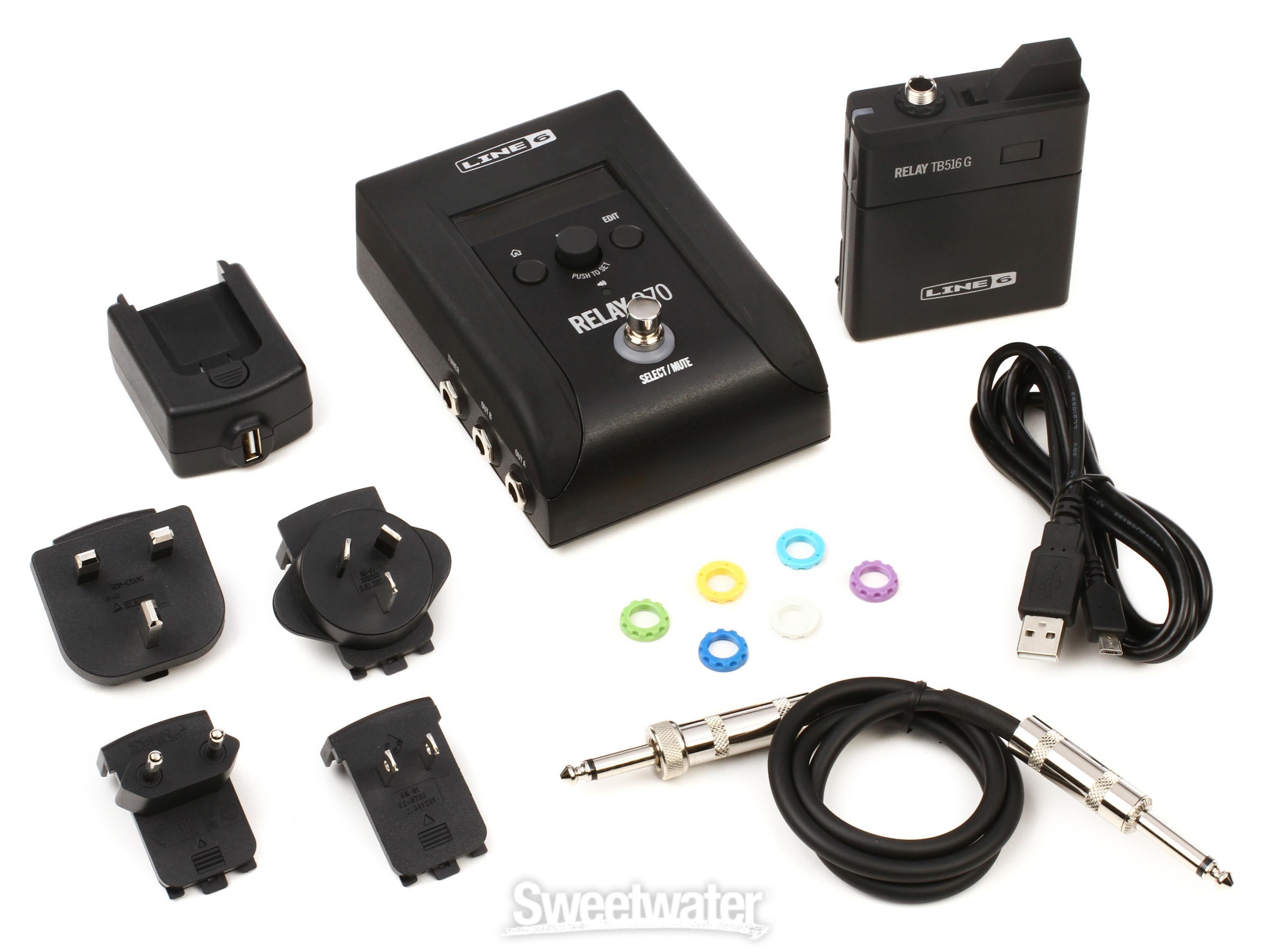 Line 6 Relay G70 Digital Wireless Guitar Pedal System Reviews 