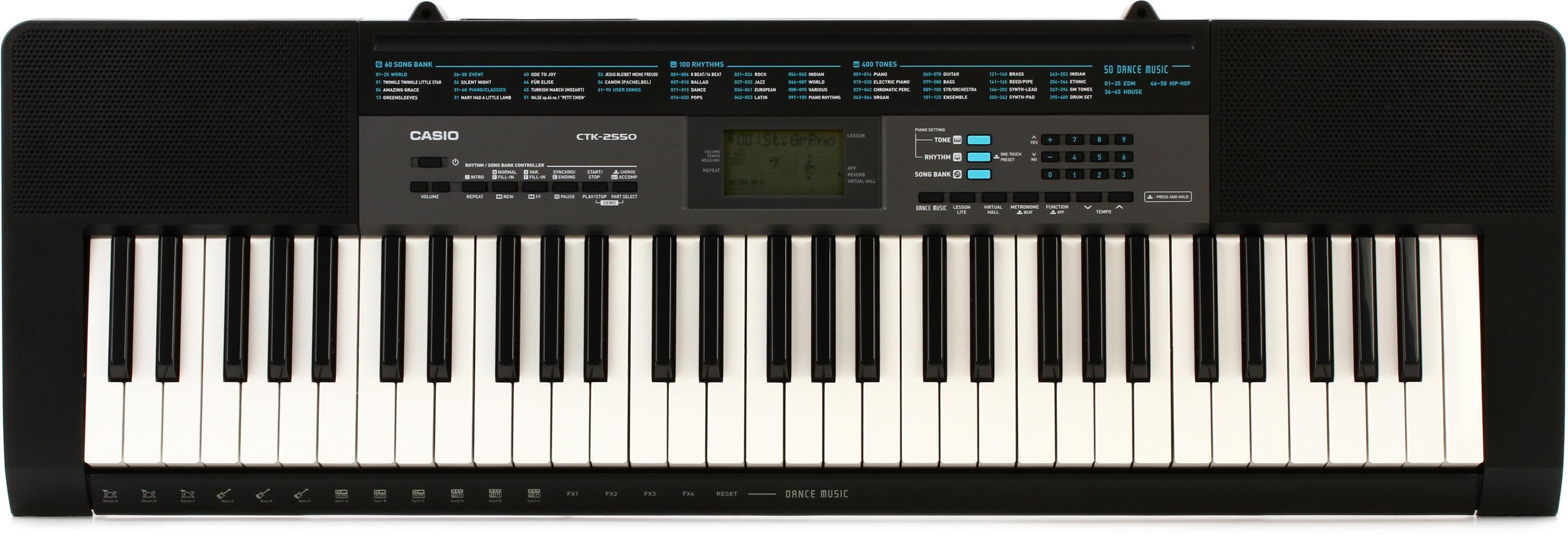 Casio keyboard 2550 sale