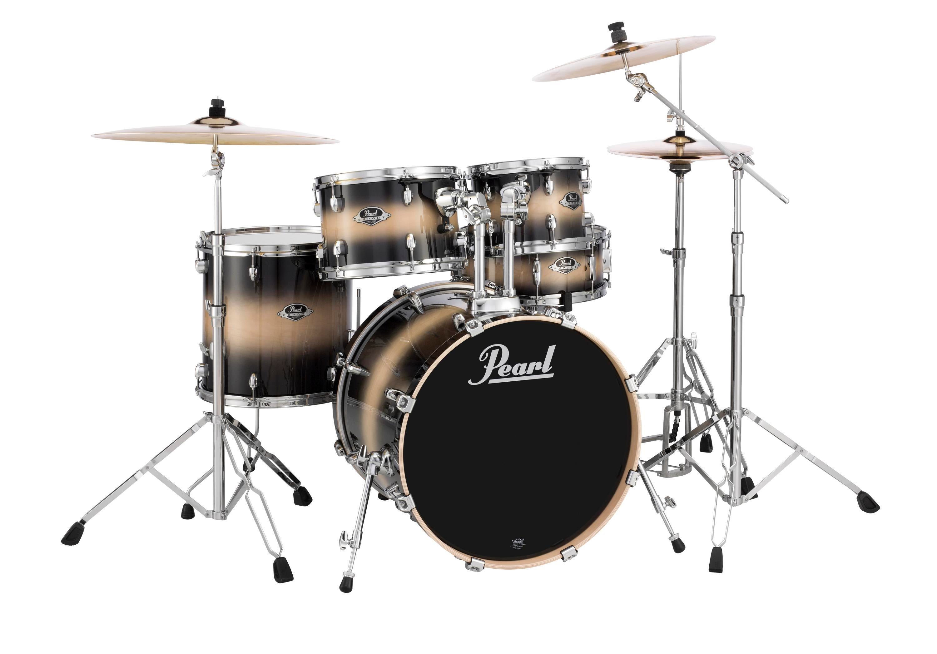 Pearl Export EXL 5-piece Shell Pack with Snare Drum - Nightshade
