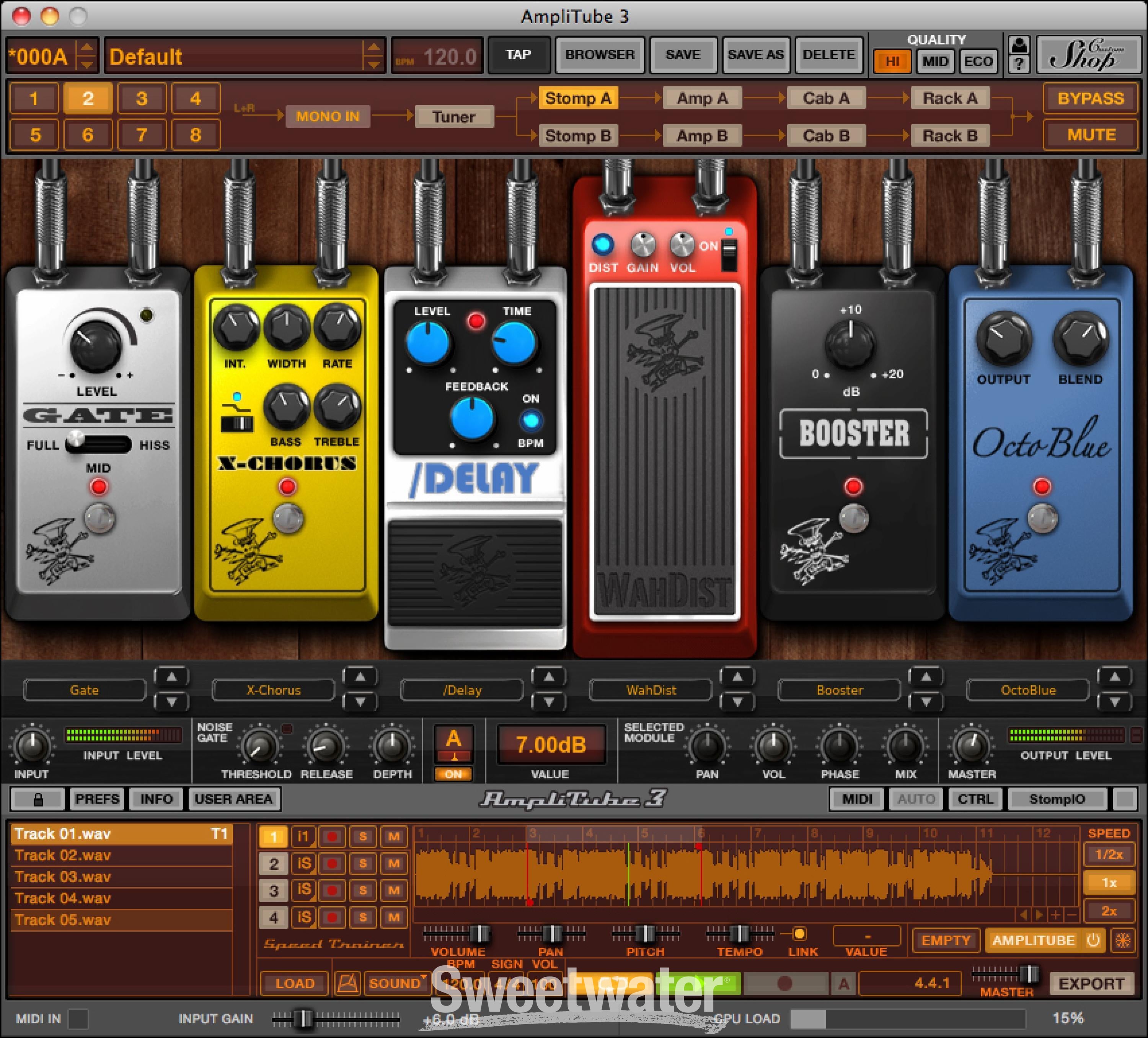 IK Multimedia AmpliTube Slash Software Suite | Sweetwater IK Multimedia AmpliTube Slash Software Suite | Sweetwater
