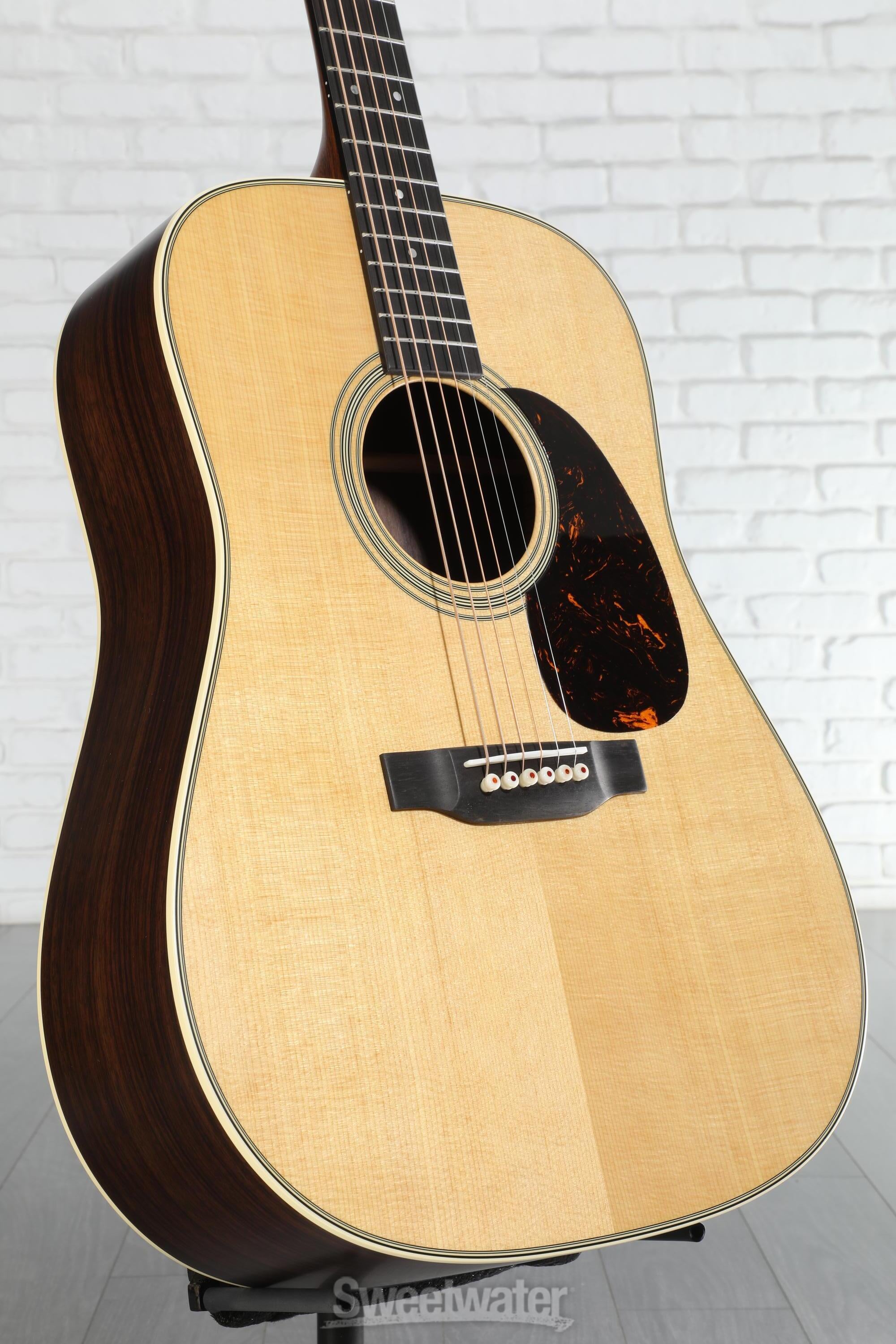 Martin D-28 Satin Standard Series Acoustic Guitar - Satin Natural