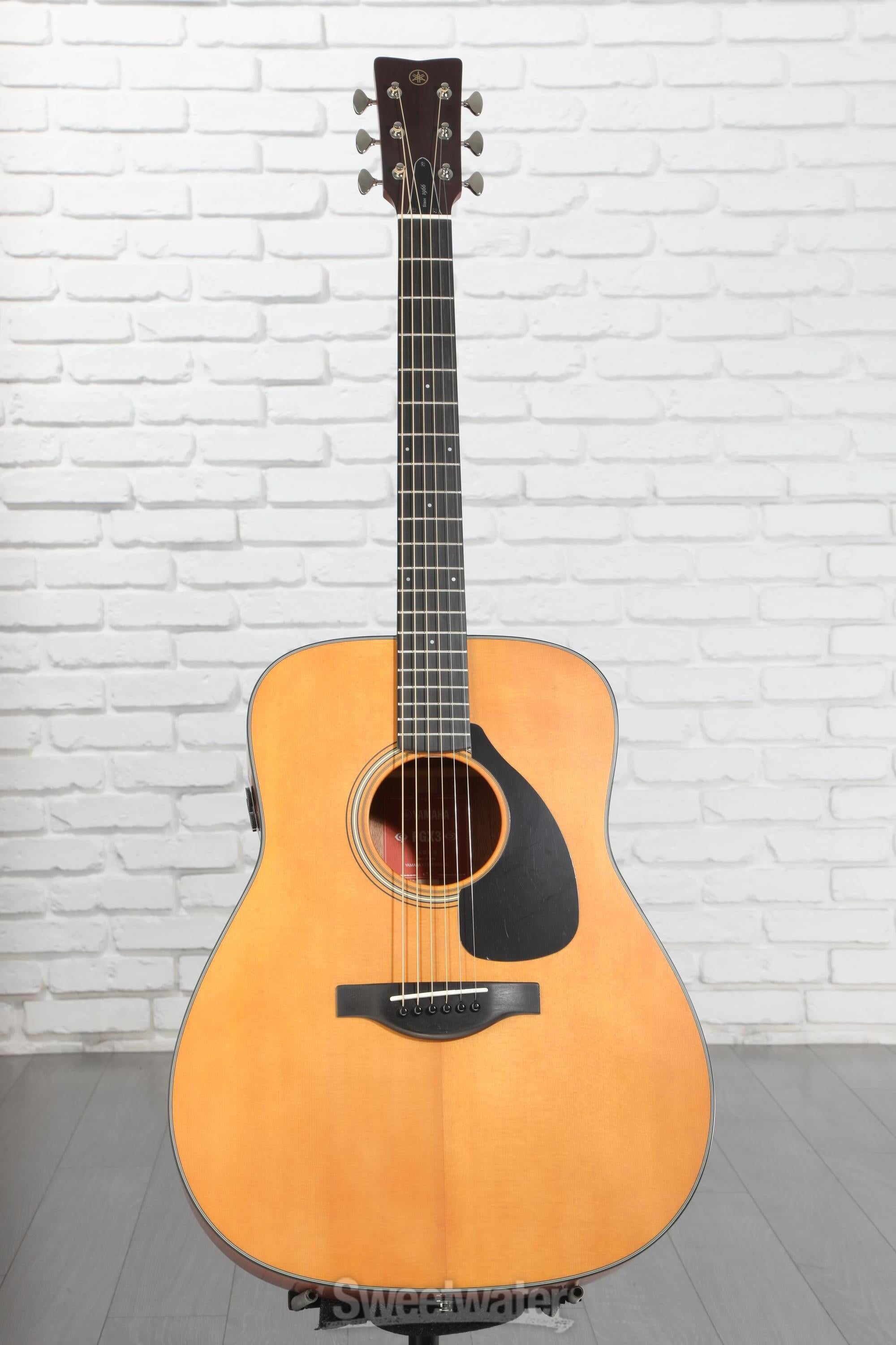 ギター YAMAHA FGX3 Yamaha Red Label FGX3 Acoustic Guitar - Natural | Sweetwater