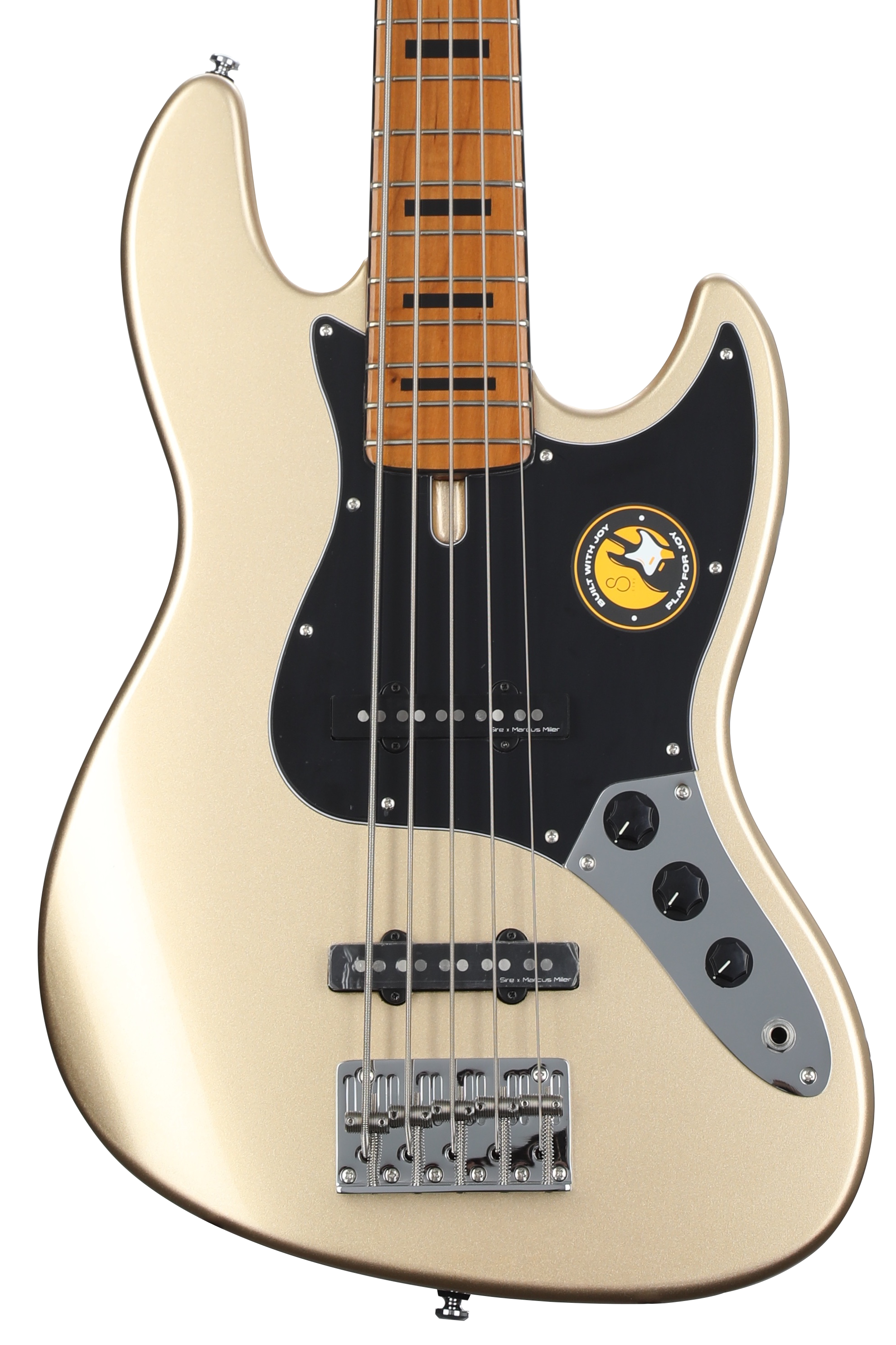 Sire Marcus Miller V5 【5弦ベース】 Sire Marcus Miller V5 5-string Bass Guitar - Champagne Gold