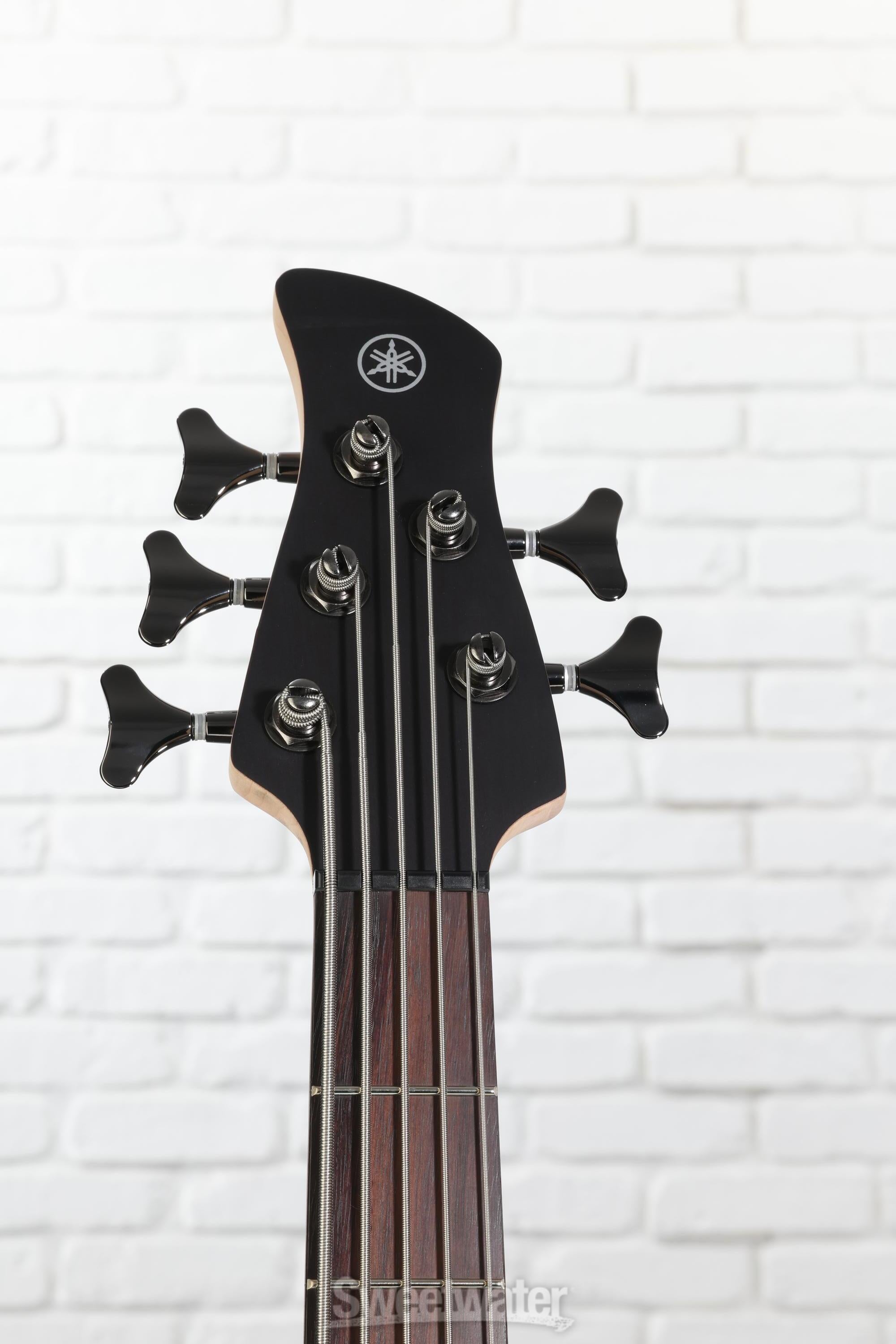 Yamaha TRBX505 5-string Bass Guitar - Translucent Black | Sweetwater