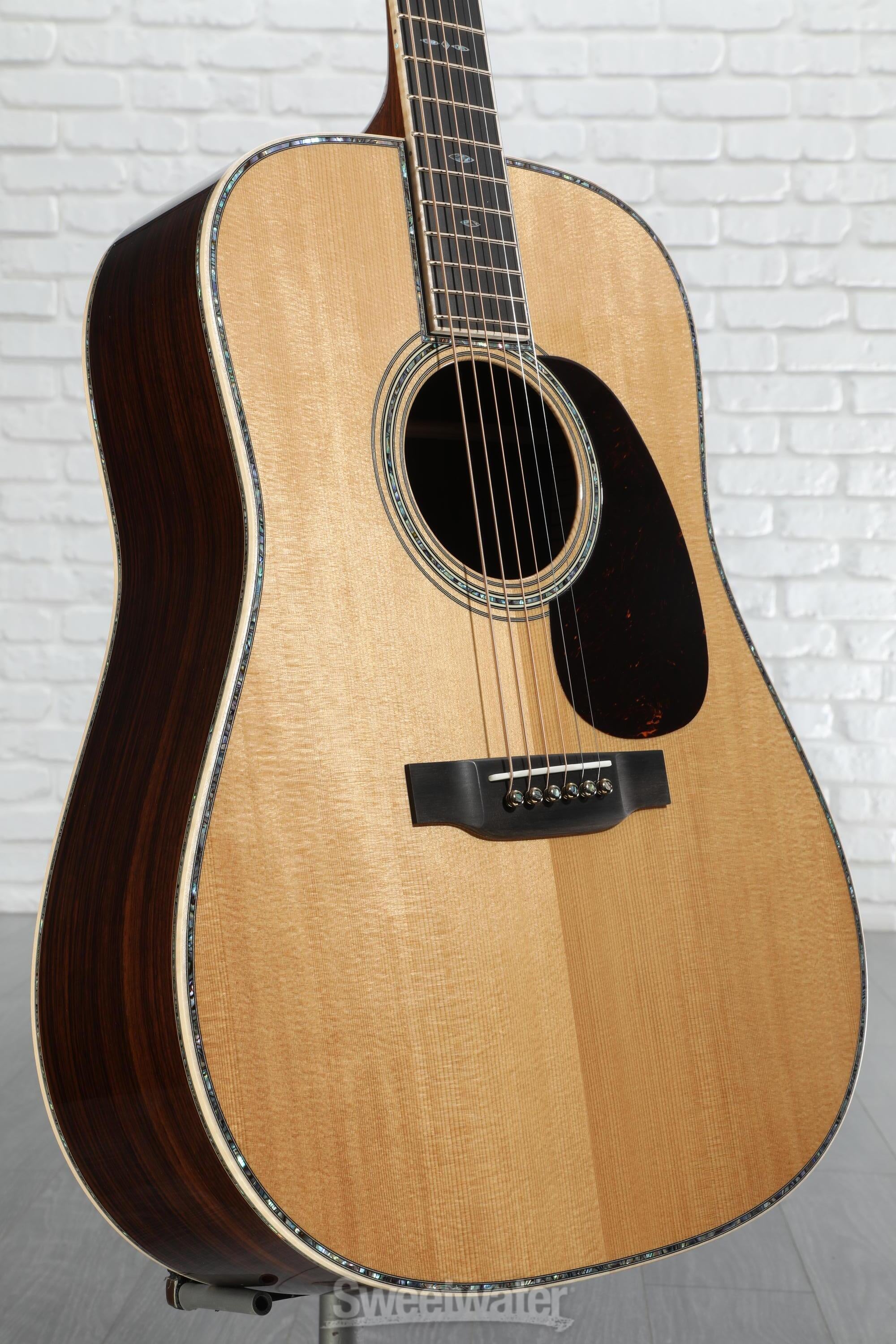 Martin D-45 Modern Deluxe Acoustic Guitar - Natural | Sweetwater