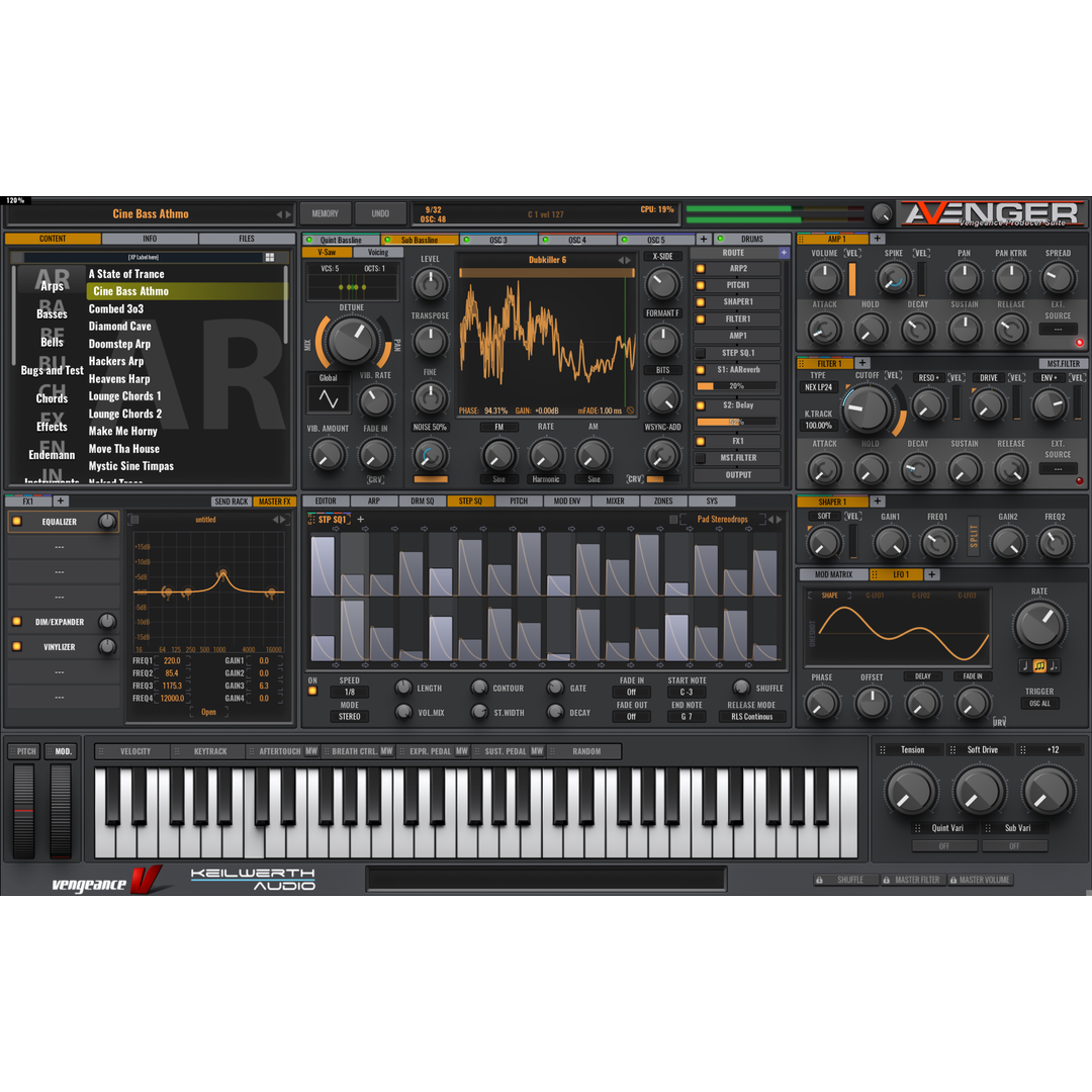 Vengeance-Sound VPS Avenger All-in Bundle | Sweetwater Vengeance-Sound VPS Avenger All-in Bundle | Sweetwater