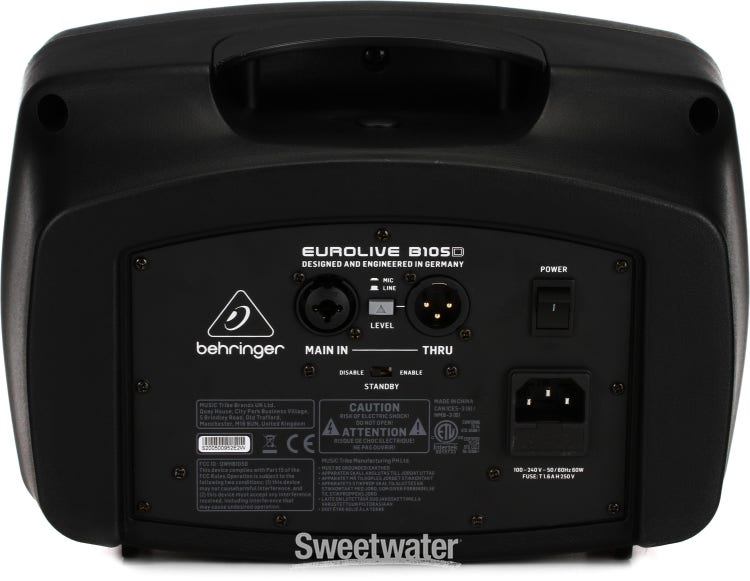 Behringer B105D 50W 5 inch Powered Monitor Speaker Reviews