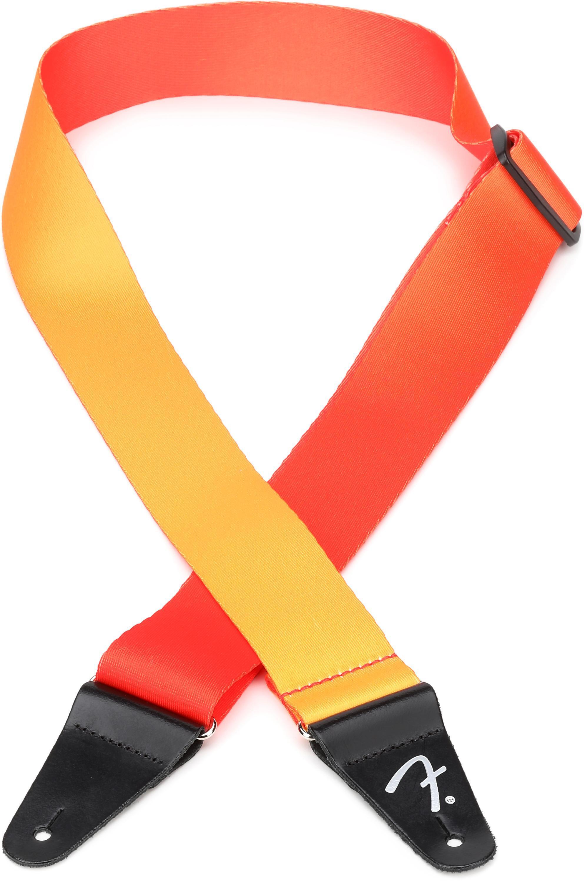 Photo of Fender Ombr&eacute; Guitar Strap - Tequila Sunrise