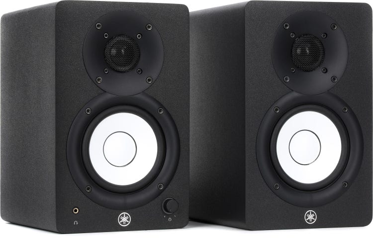 Yamaha HS4 4.5-inch Powered Studio Monitor Pair - Black