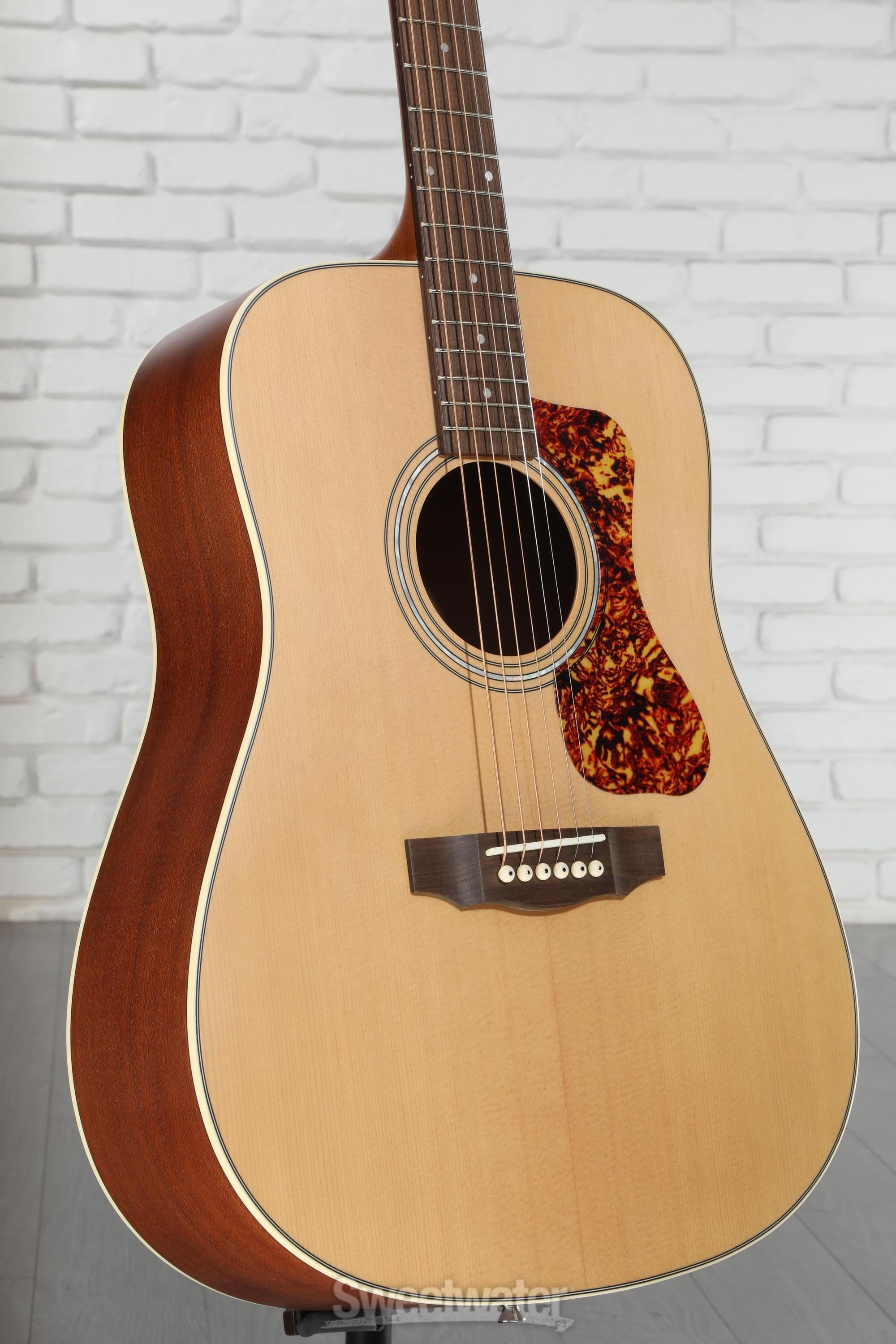 Guild D-240E Acoustic-Electric Guitar - Natural | Sweetwater