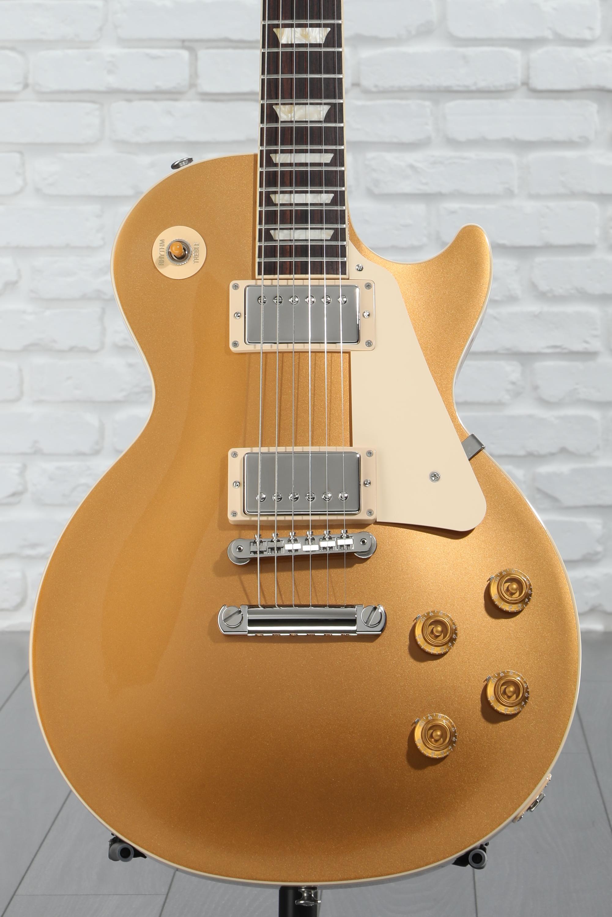 上品 Gibson Les Paul Standard '50s Electric Guitar - Gold Top ギター