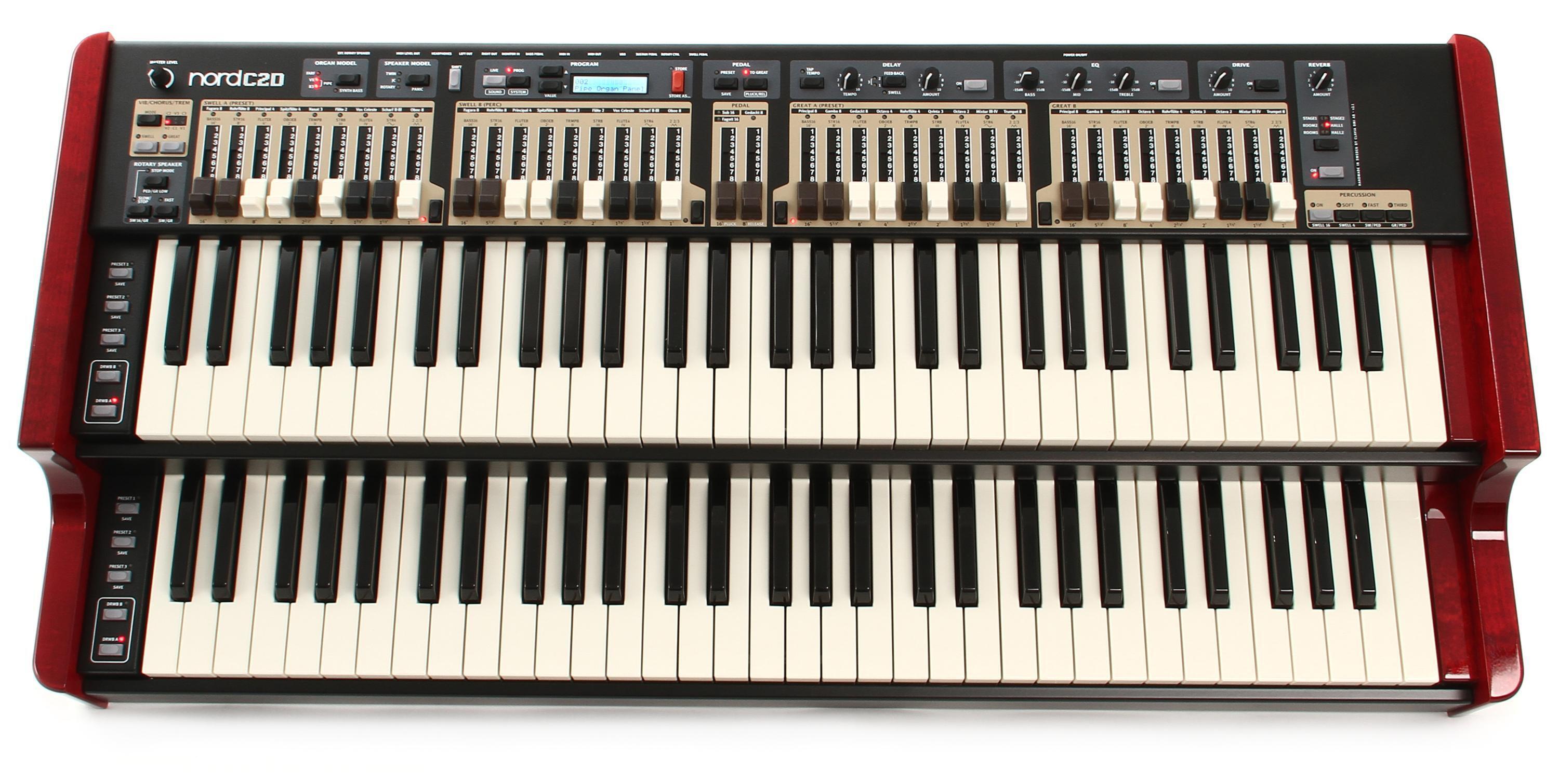 Nord C2D Dual Manual Combo Organ | Sweetwater