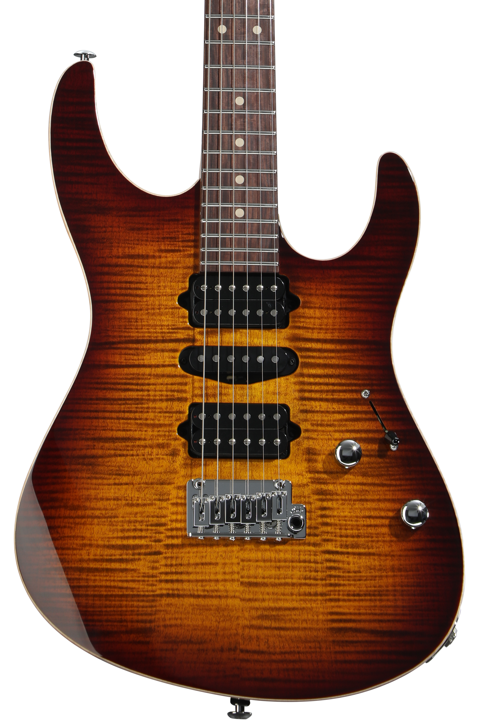 【美品】Suhr Modern Plus HSH Bengal Burst Suhr Modern Plus Electric Guitar - Bengal Burst | Sweetwater