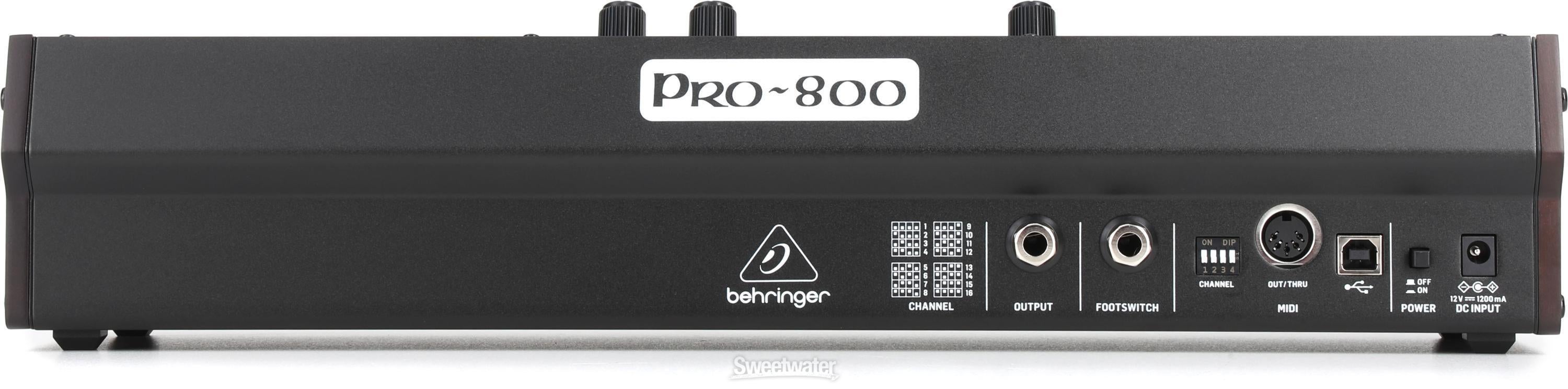 Behringer Pro-800 8-voice Polyphonic Analog Synthesizer