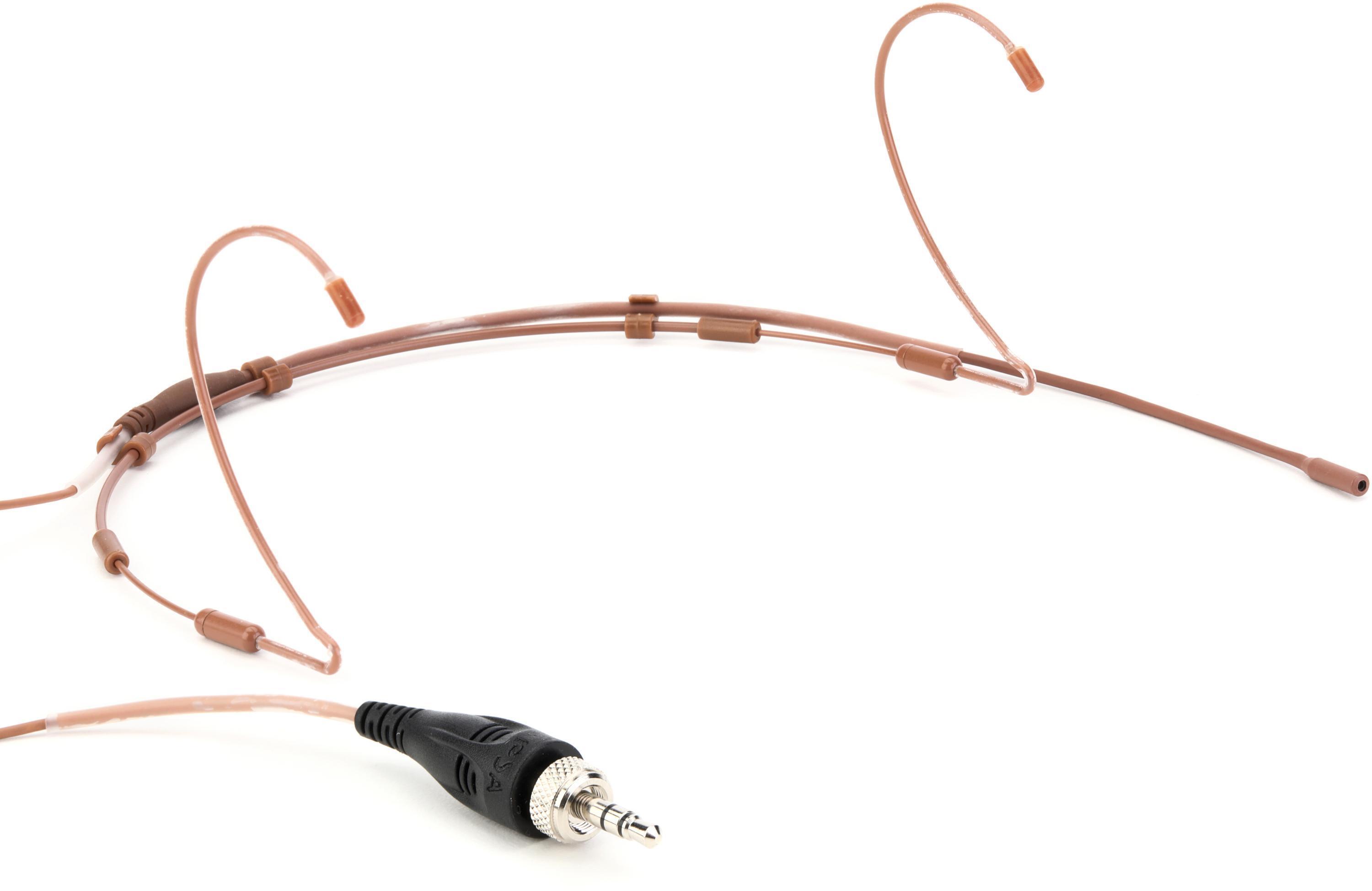 Photo of Point Source Audio Series9 GO-9WD Omnidirectional Headset Microphone with 3.5mm Connector for Sennheiser Wireless - Brown