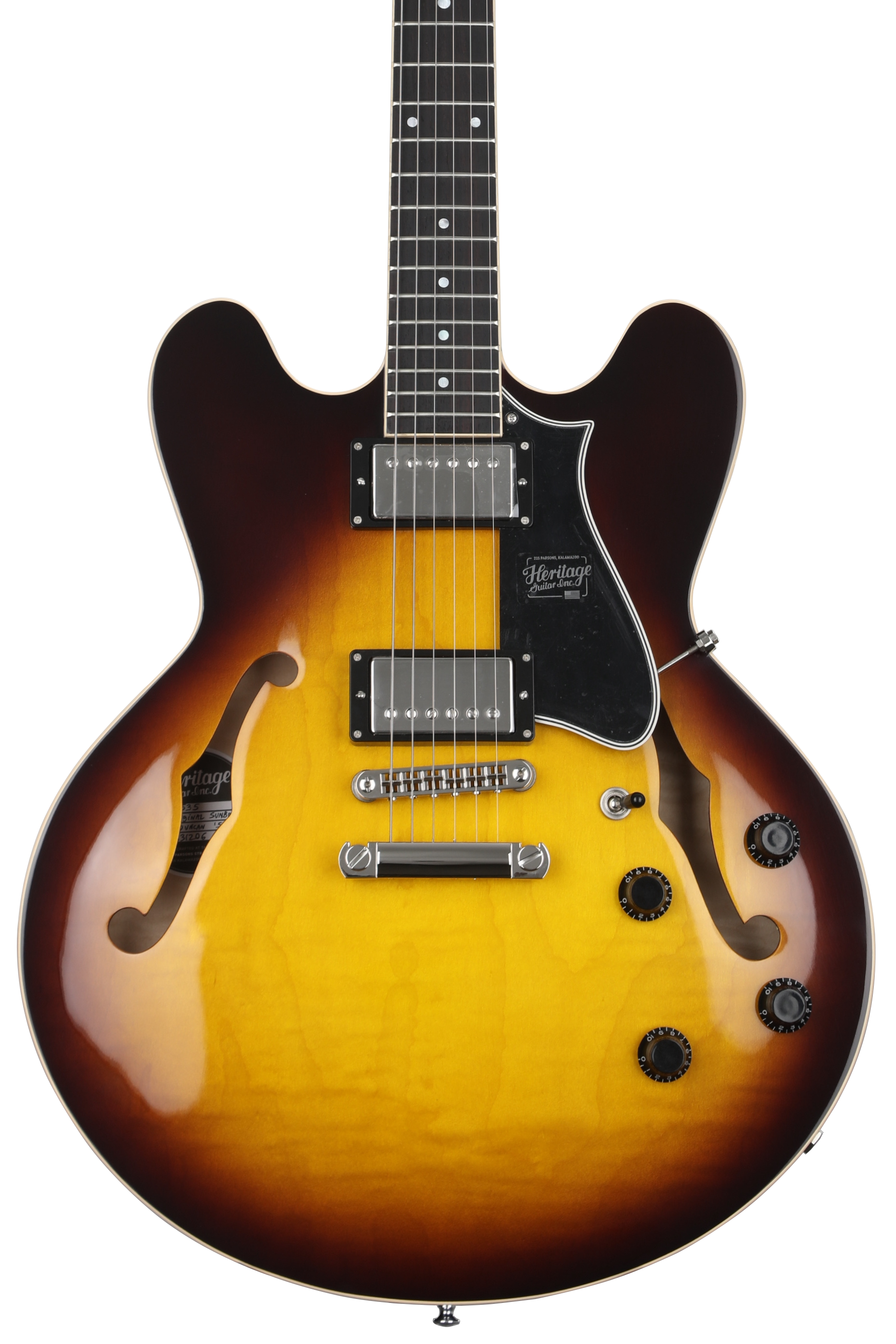 Heritage Standard H-535 Semi-hollowbody Electric Guitar - Original